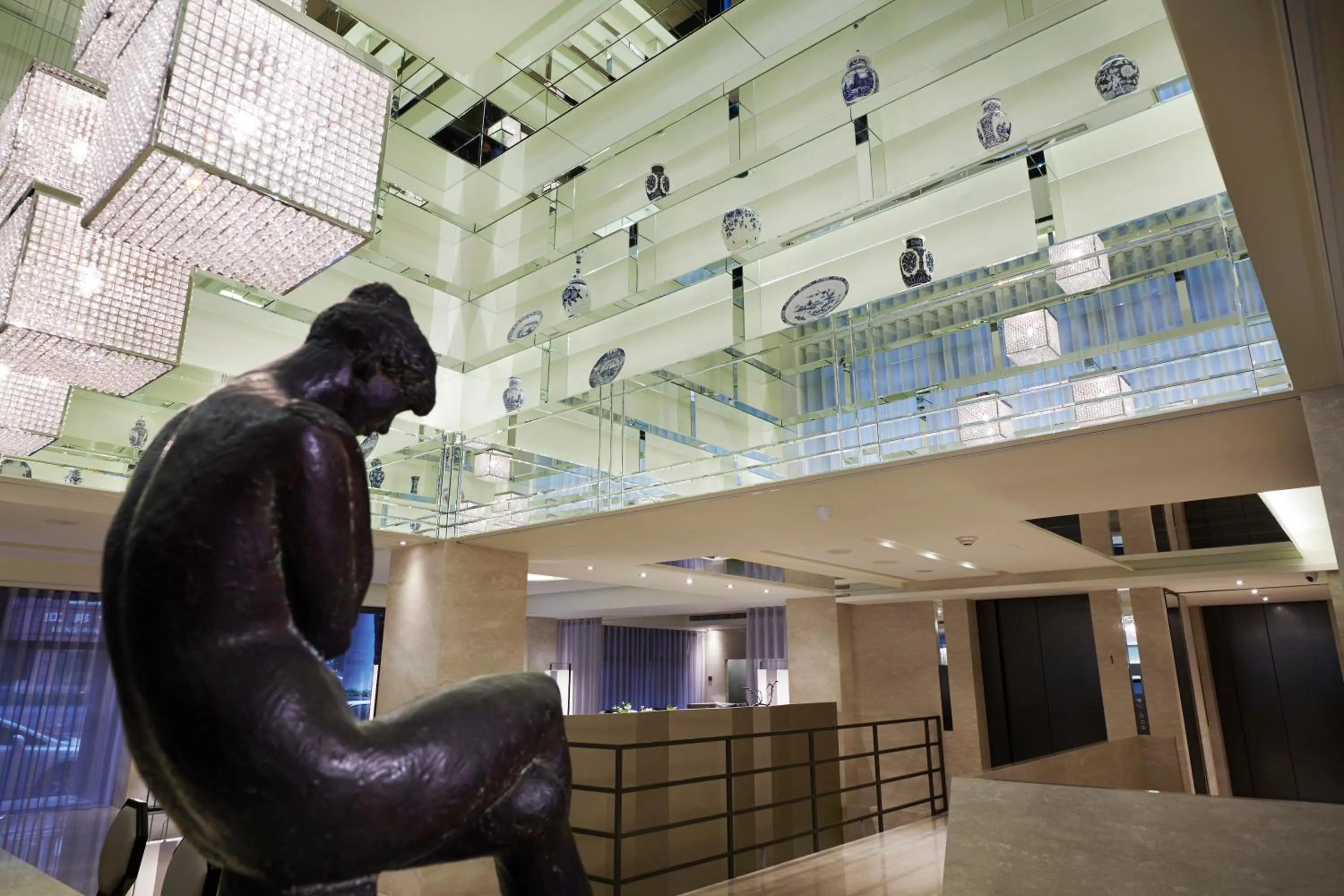 Lobby or reception in Taipei Fullerton Hotel-Maison North