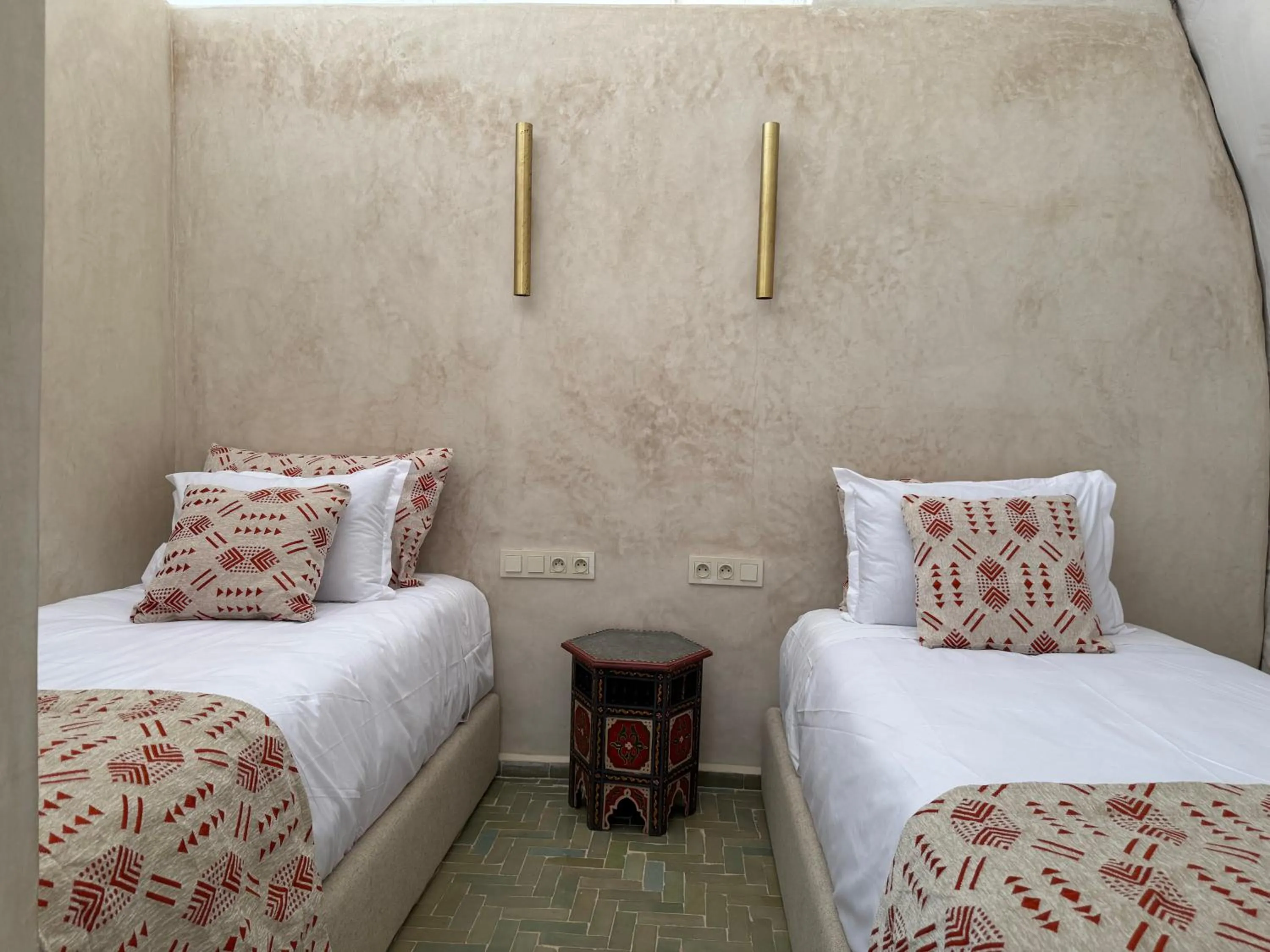 Bed in Ksar Shama - Atlas Mountain Retreat