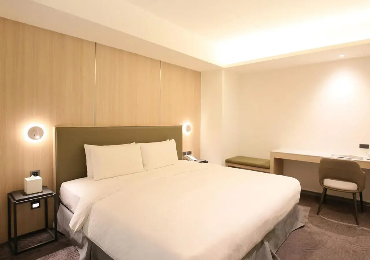 Deluxe Twin Room - No Window in Dandy Hotel-Daan Park Branch Deluxe Twin Room - No Window in Dandy Hotel-Daan Park Branch