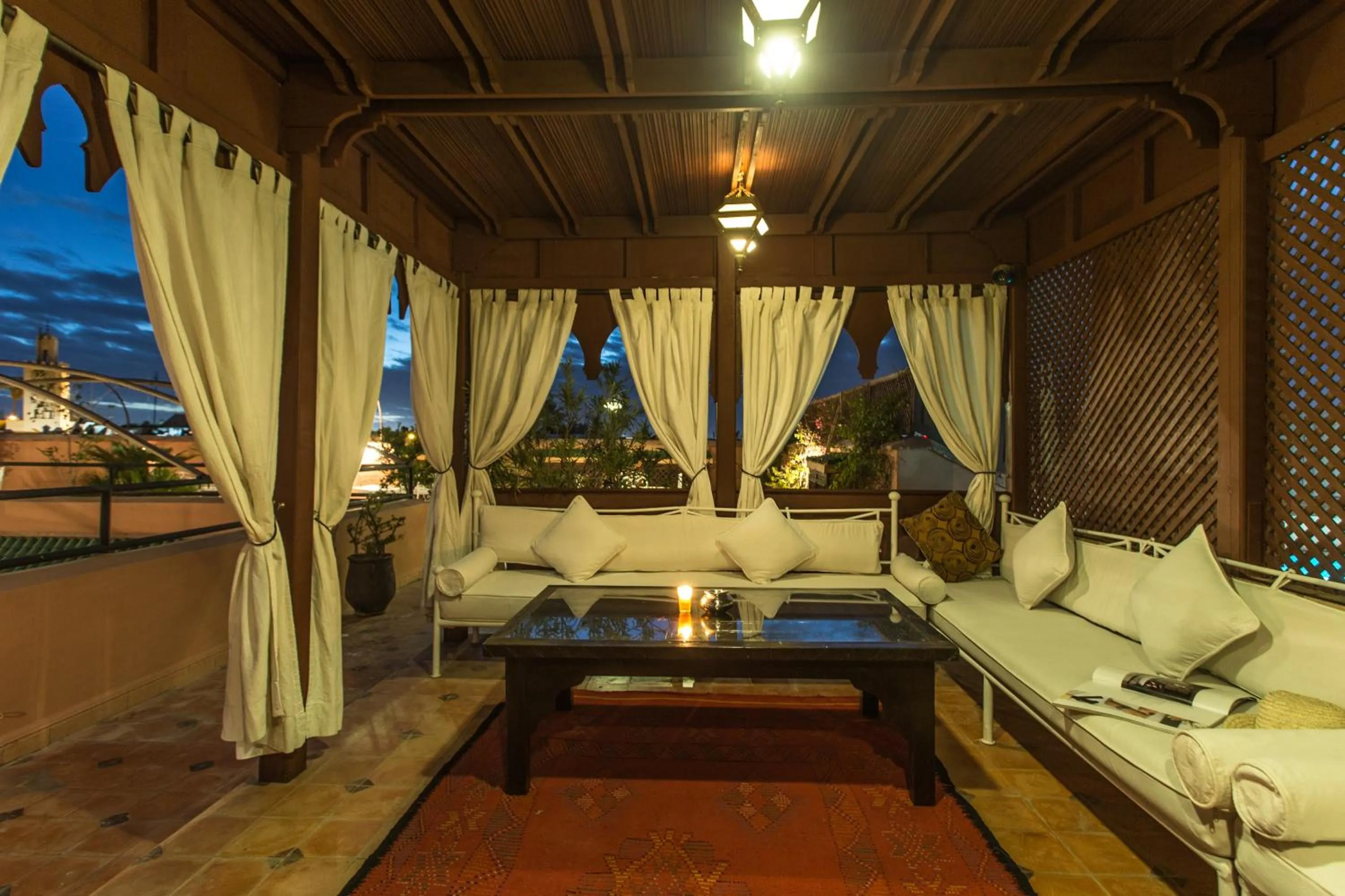 Balcony/Terrace in Riad Nasreen