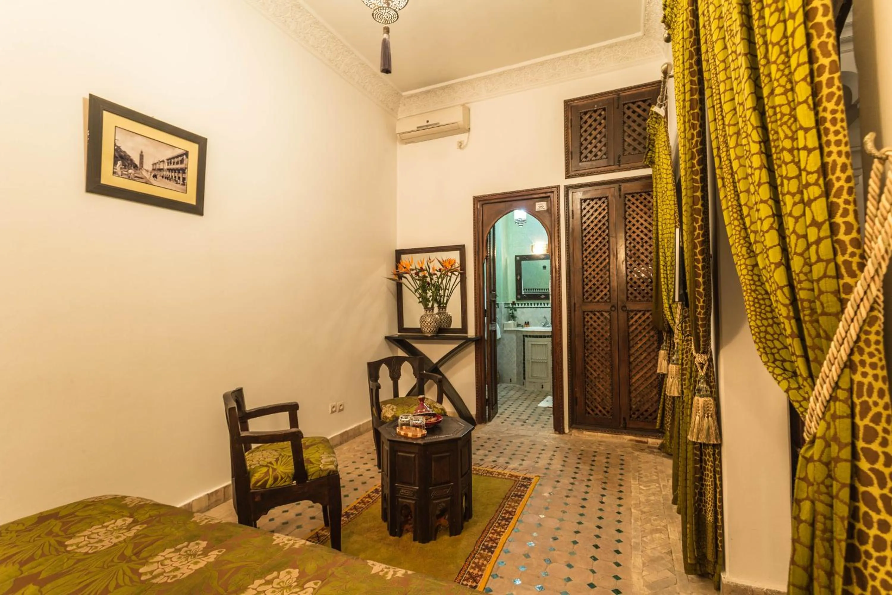Seating area in Riad Nasreen