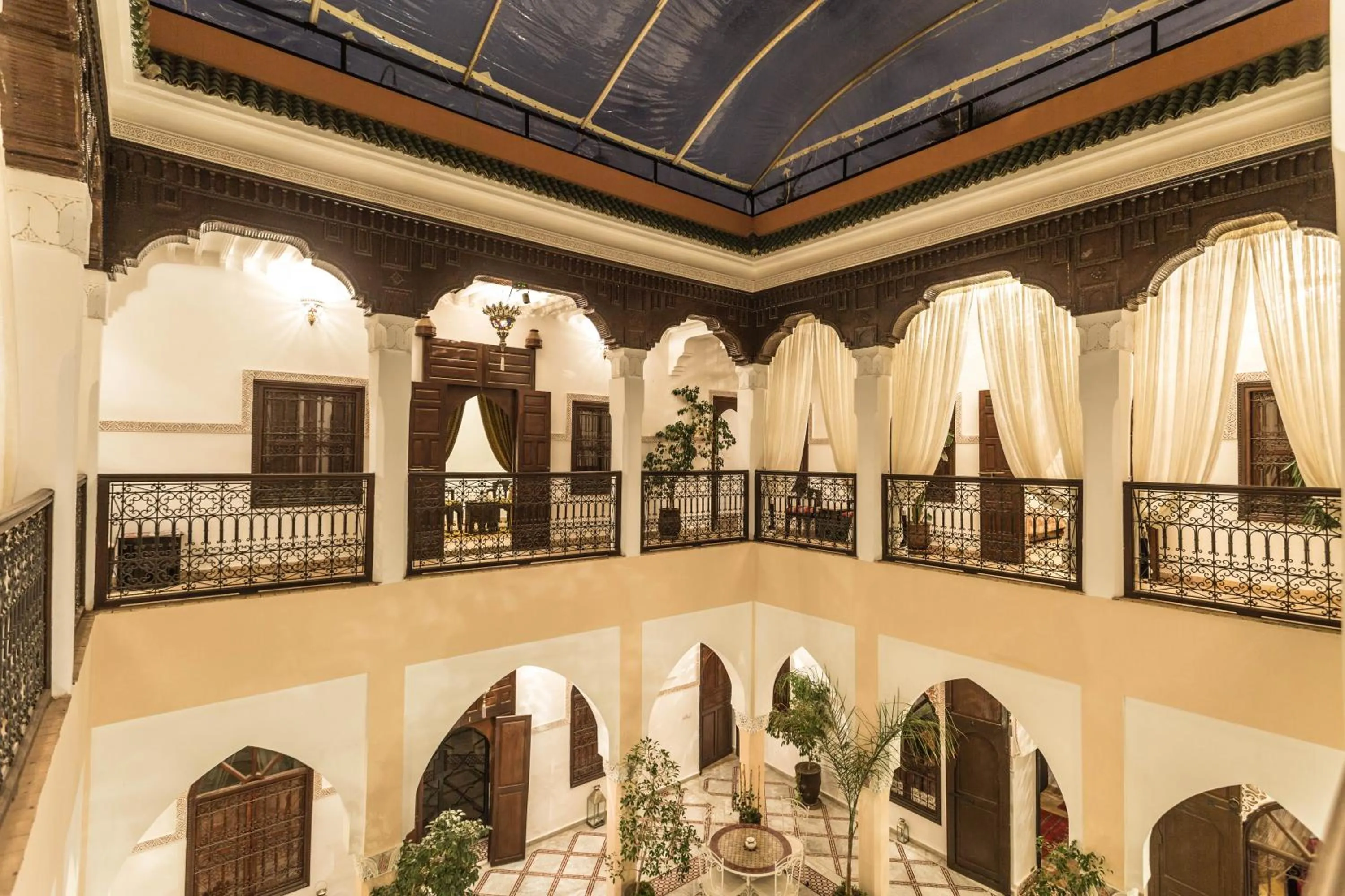 Bird's eye view in Riad Nasreen