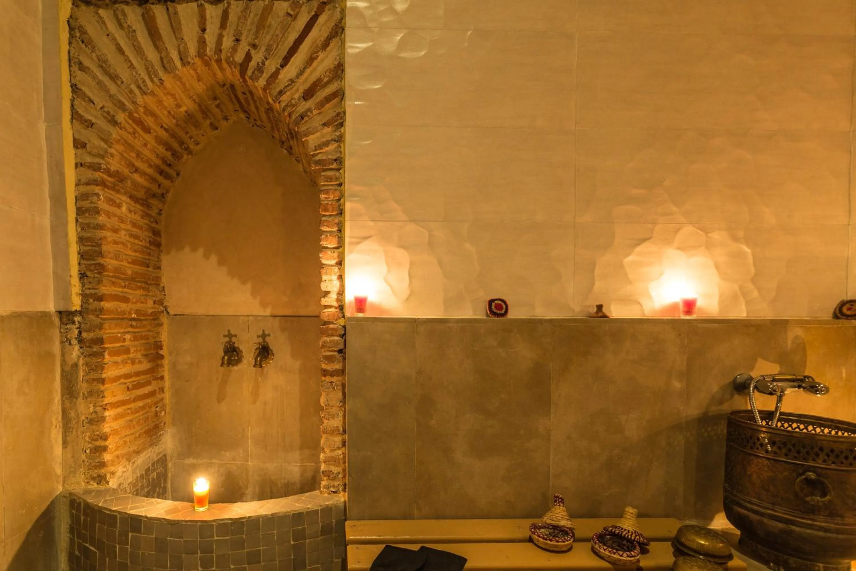 Steam room in Riad Nasreen