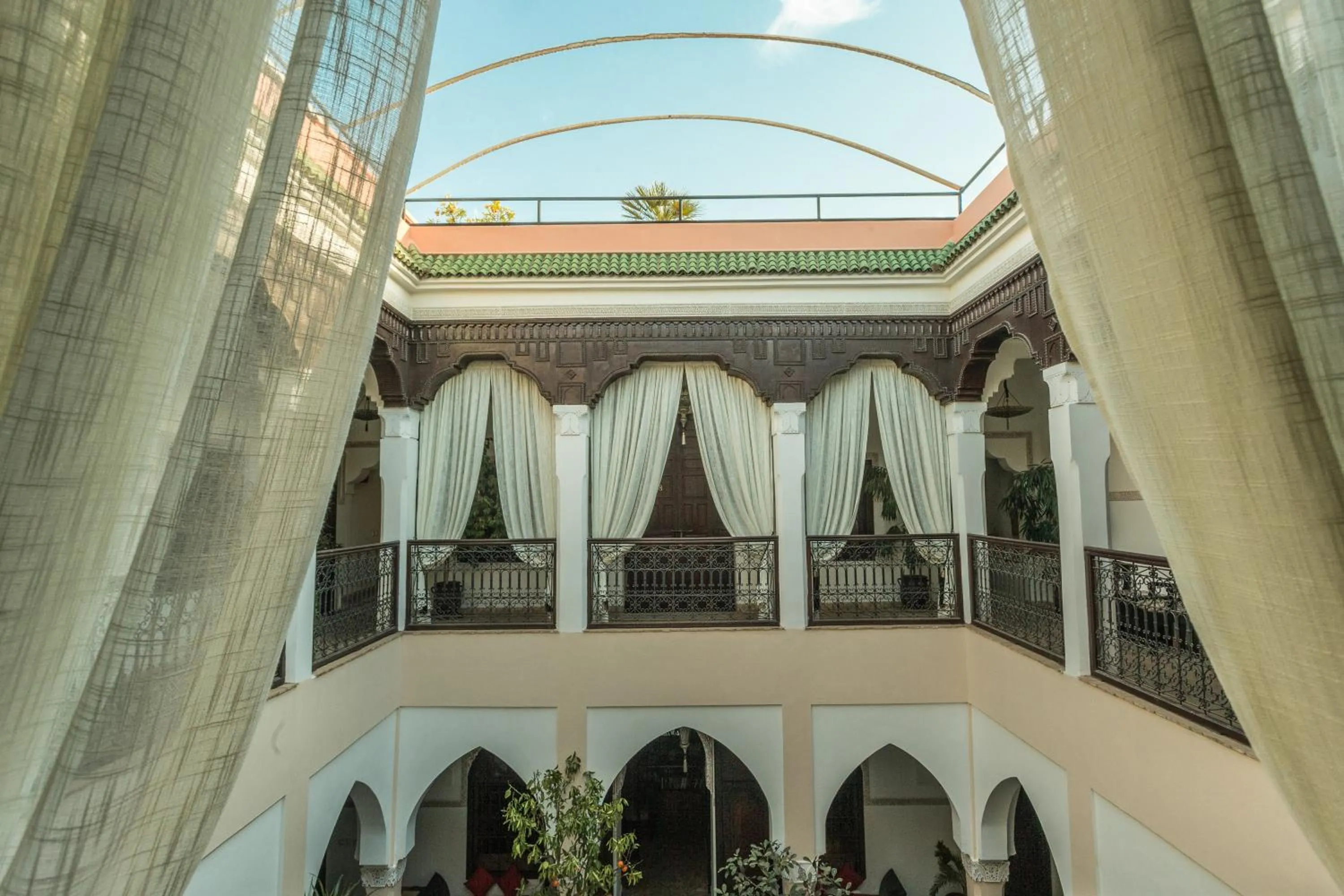 Balcony/Terrace in Riad Nasreen