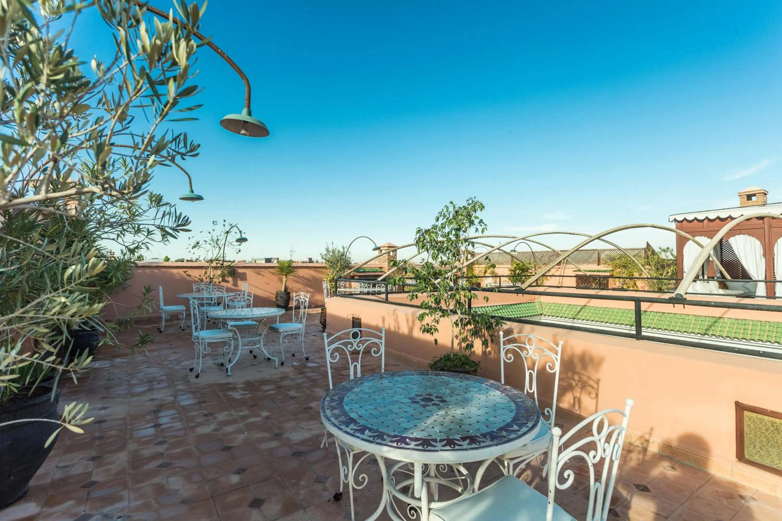 Balcony/Terrace in Riad Nasreen