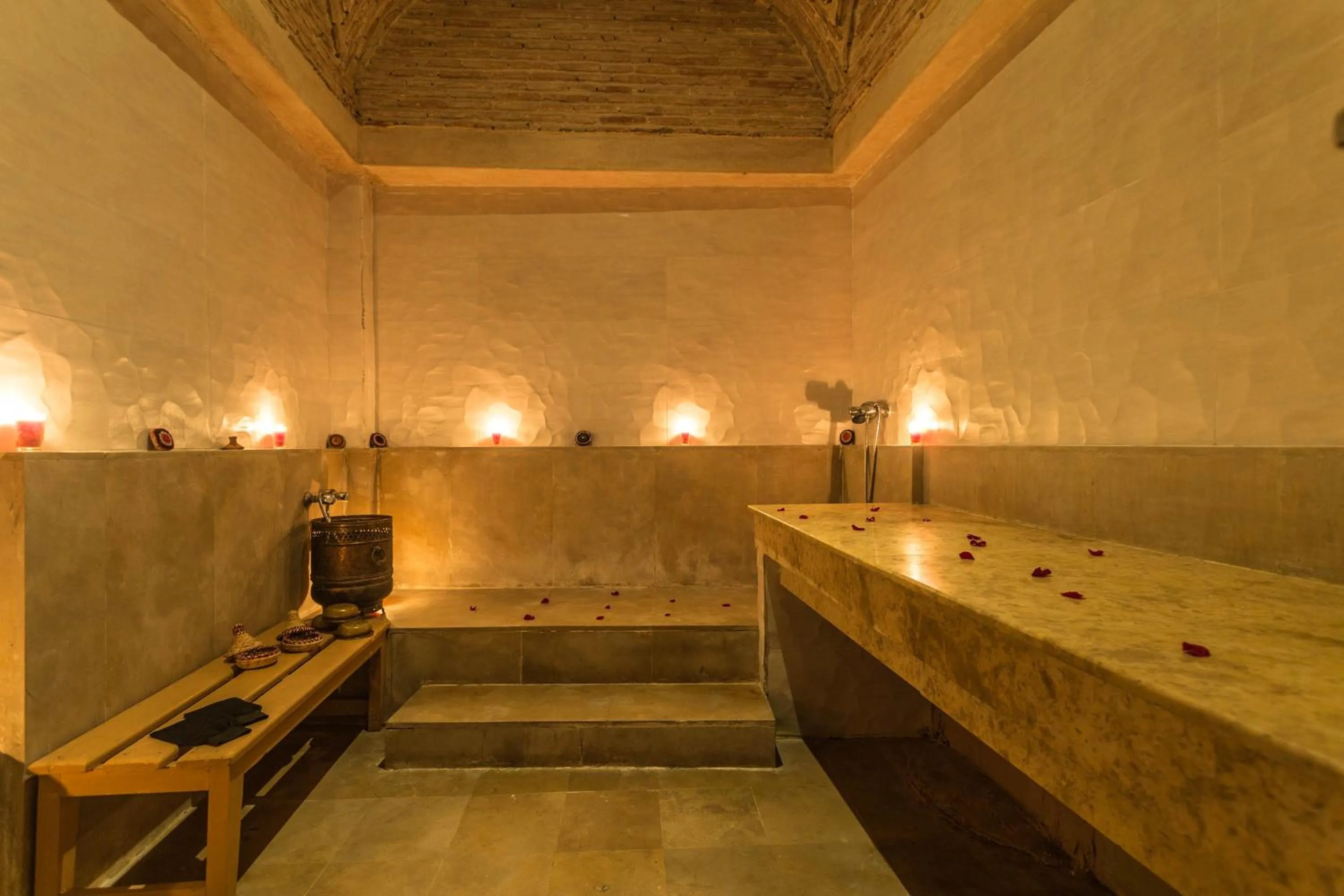 Steam room in Riad Nasreen