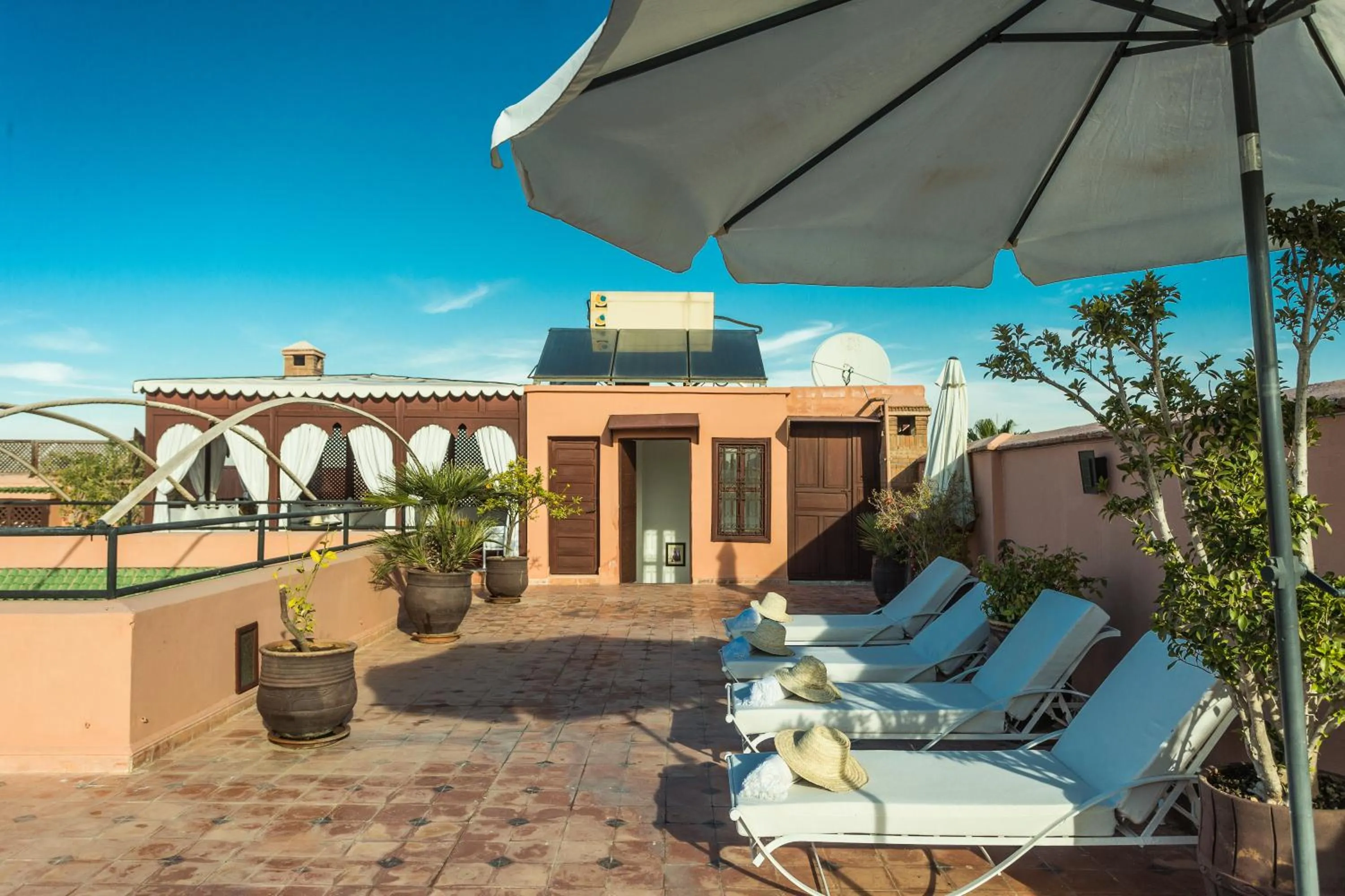 Balcony/Terrace in Riad Nasreen