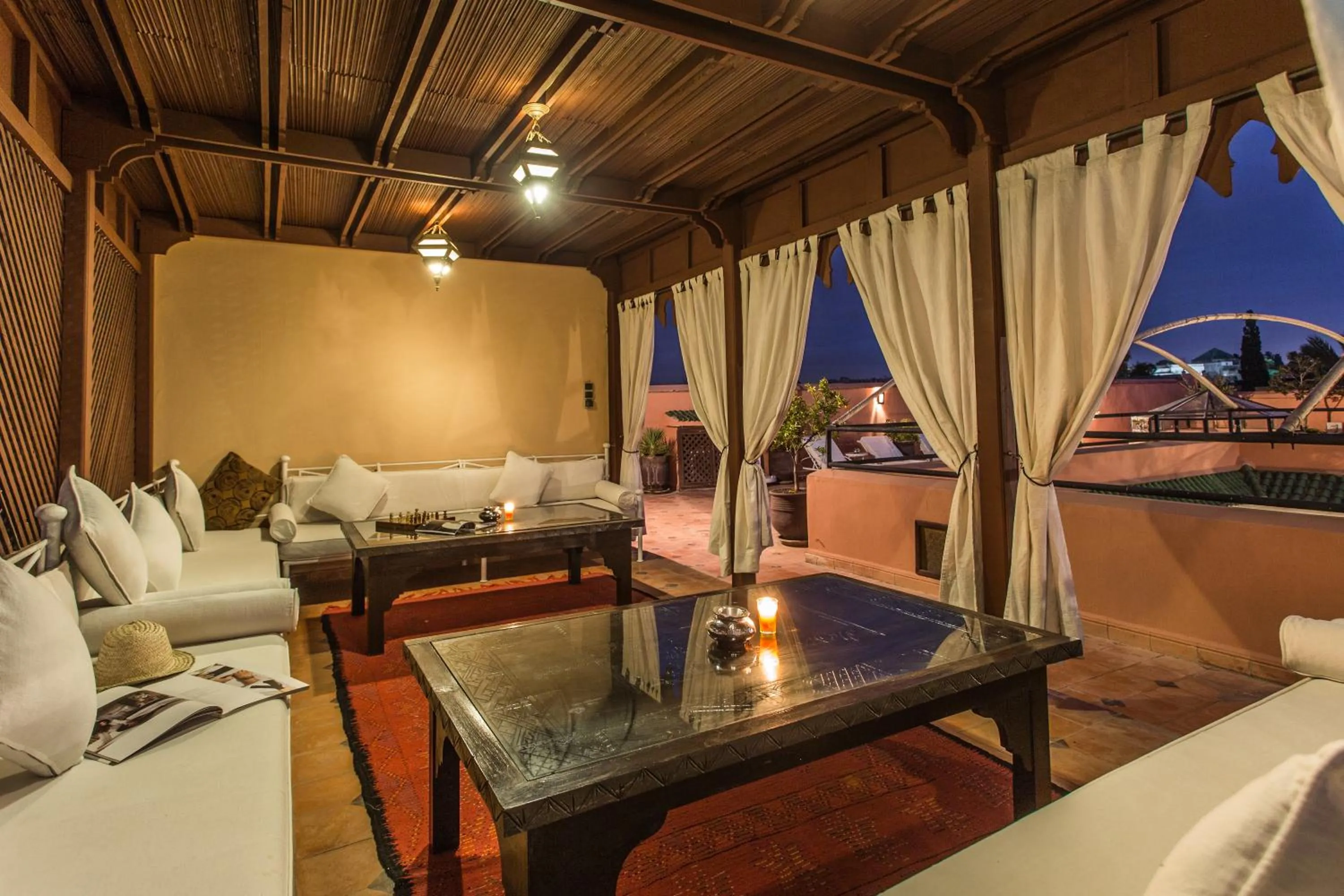 Balcony/Terrace in Riad Nasreen