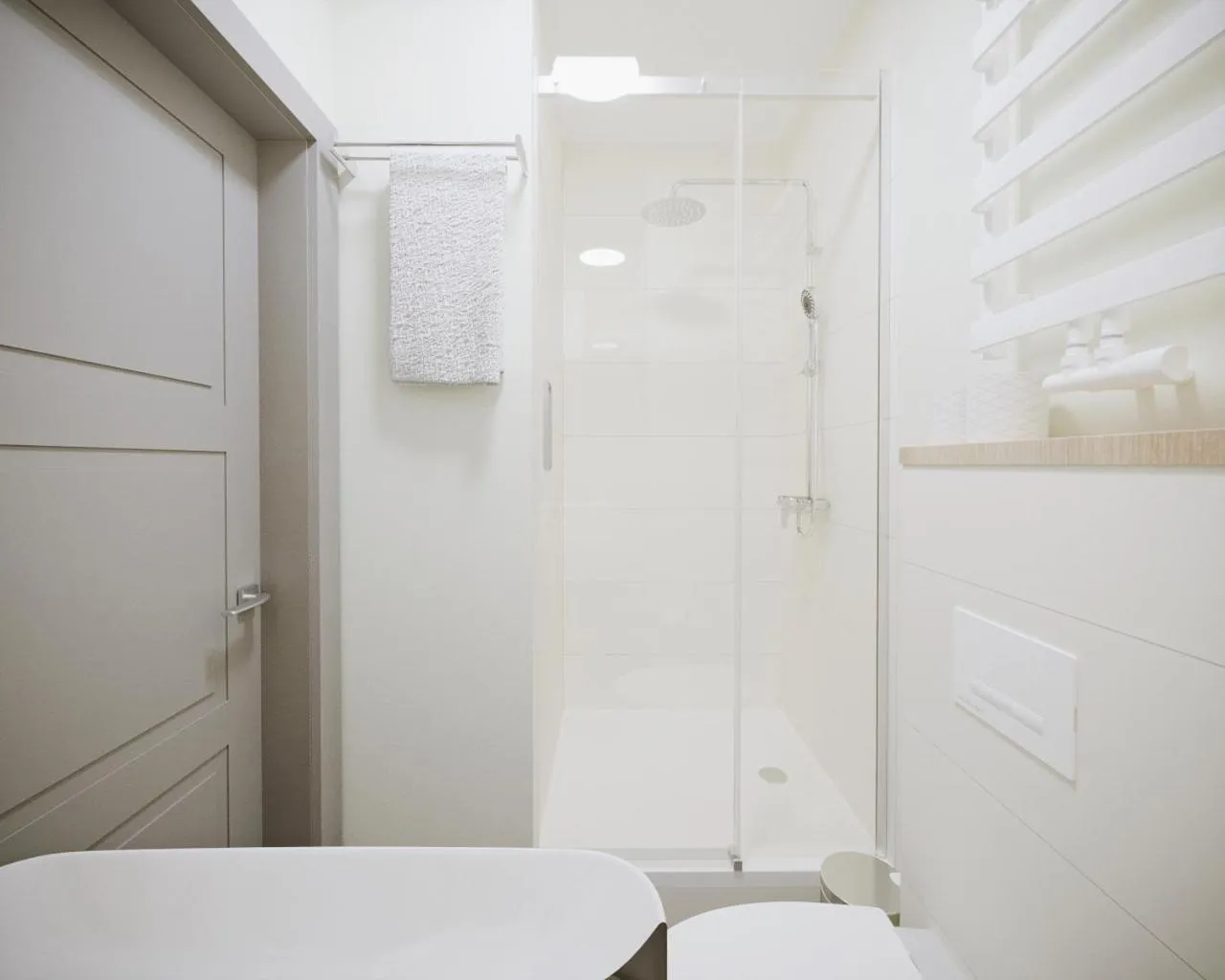 Shower in Drevny Grad Park-hotel