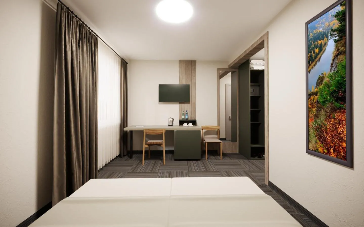 Bed in Drevny Grad Park-hotel