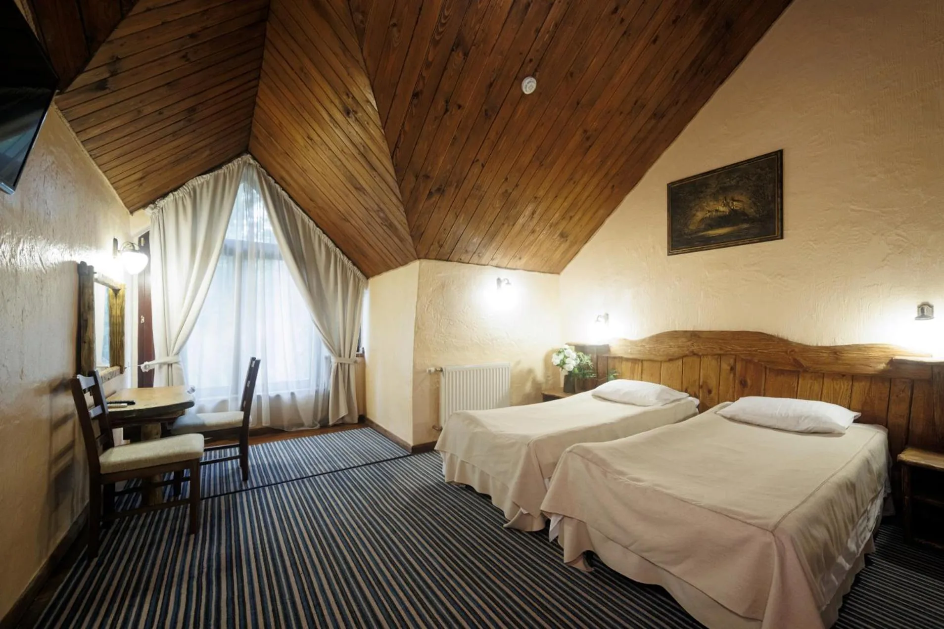 Bed in Drevny Grad Park-hotel