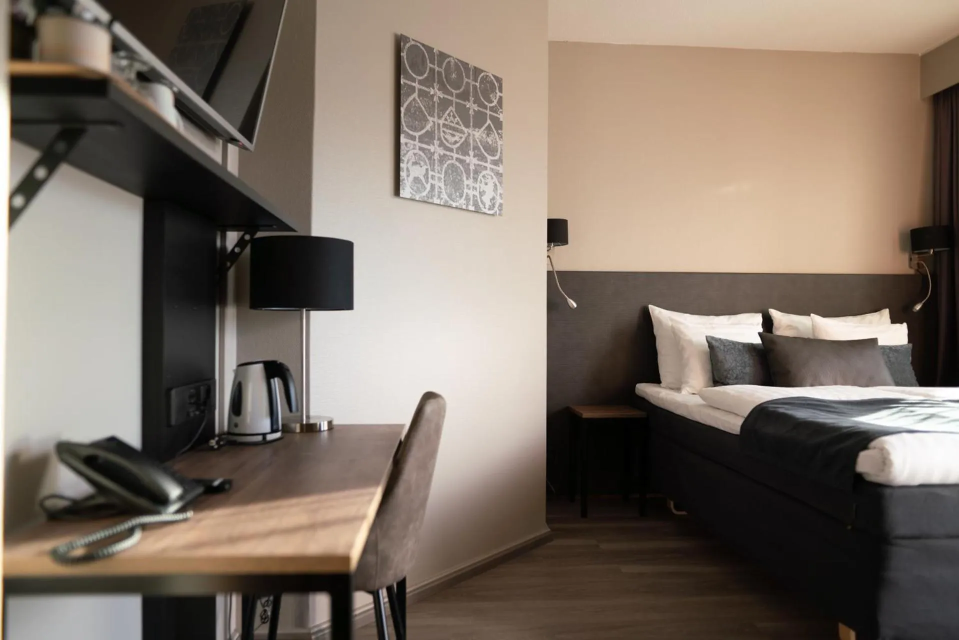 Bedroom, Bed in Original Sokos Hotel Rikala Salo