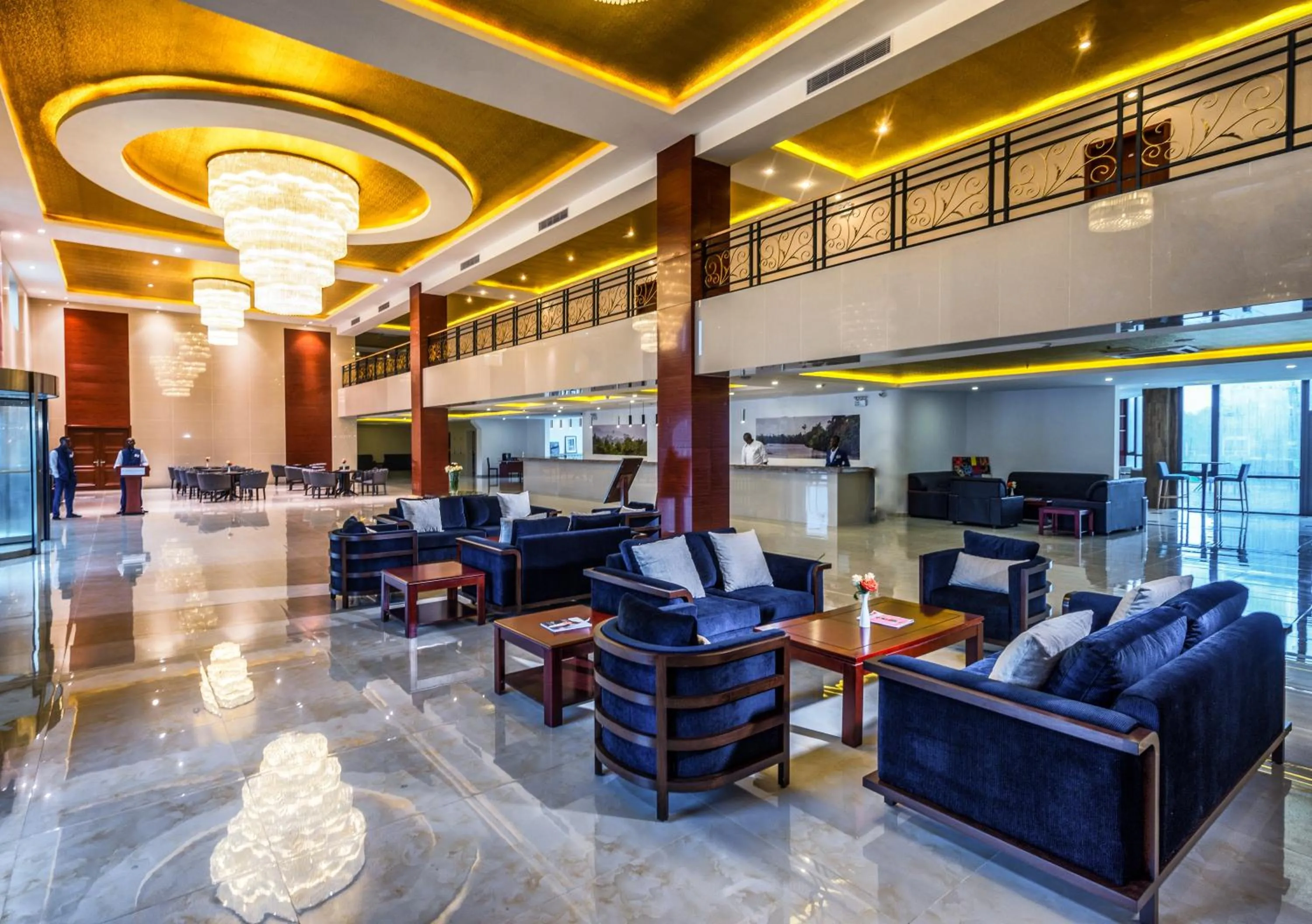 Lobby or reception in The Farmington Hotel