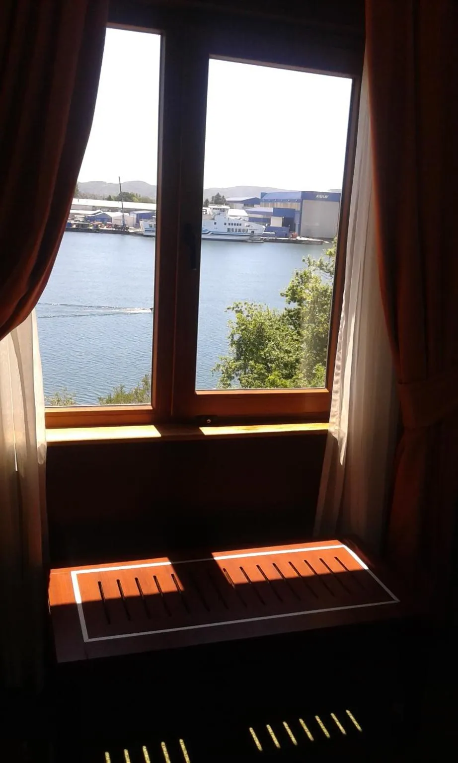 River view in Hotel Diego de Almagro Valdivia