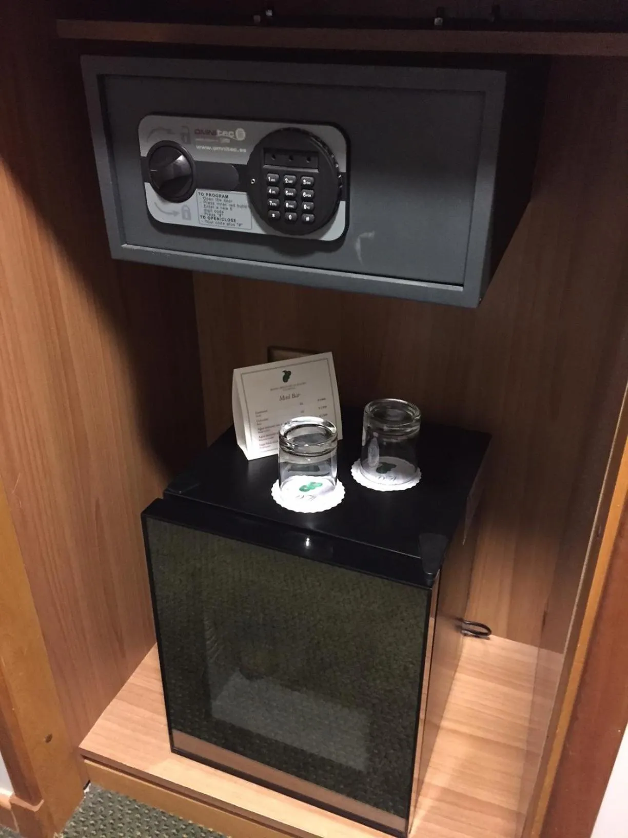 safe in Hotel Diego de Almagro Valdivia