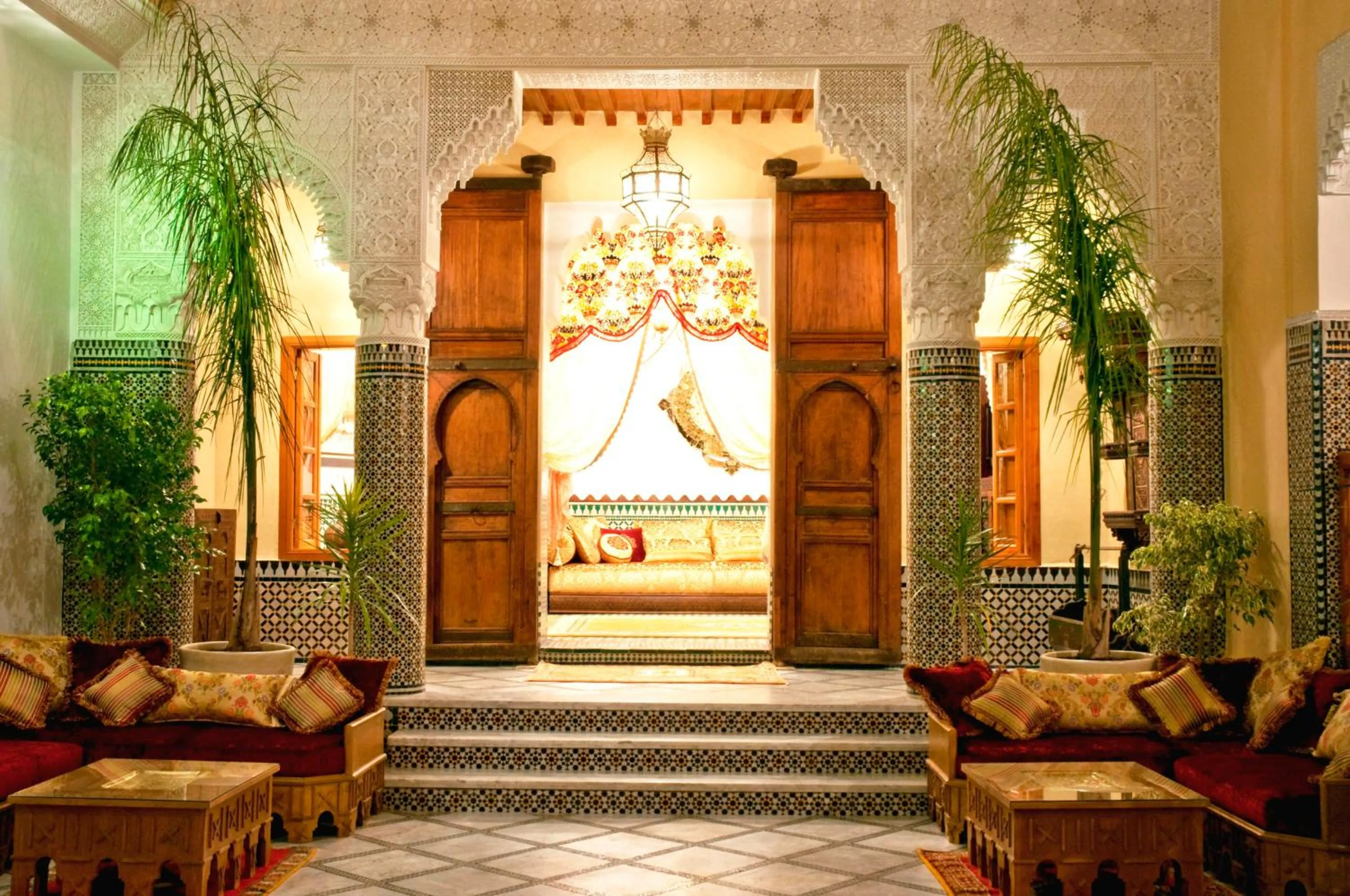Lobby or reception in Riad-Boutique Borj Dhab Fez