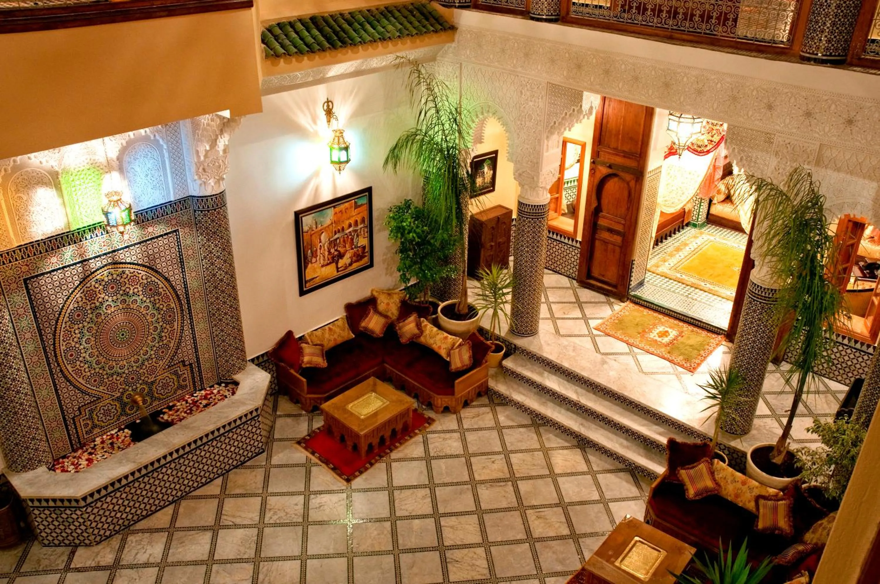 Lobby or reception in Riad-Boutique Borj Dhab Fez