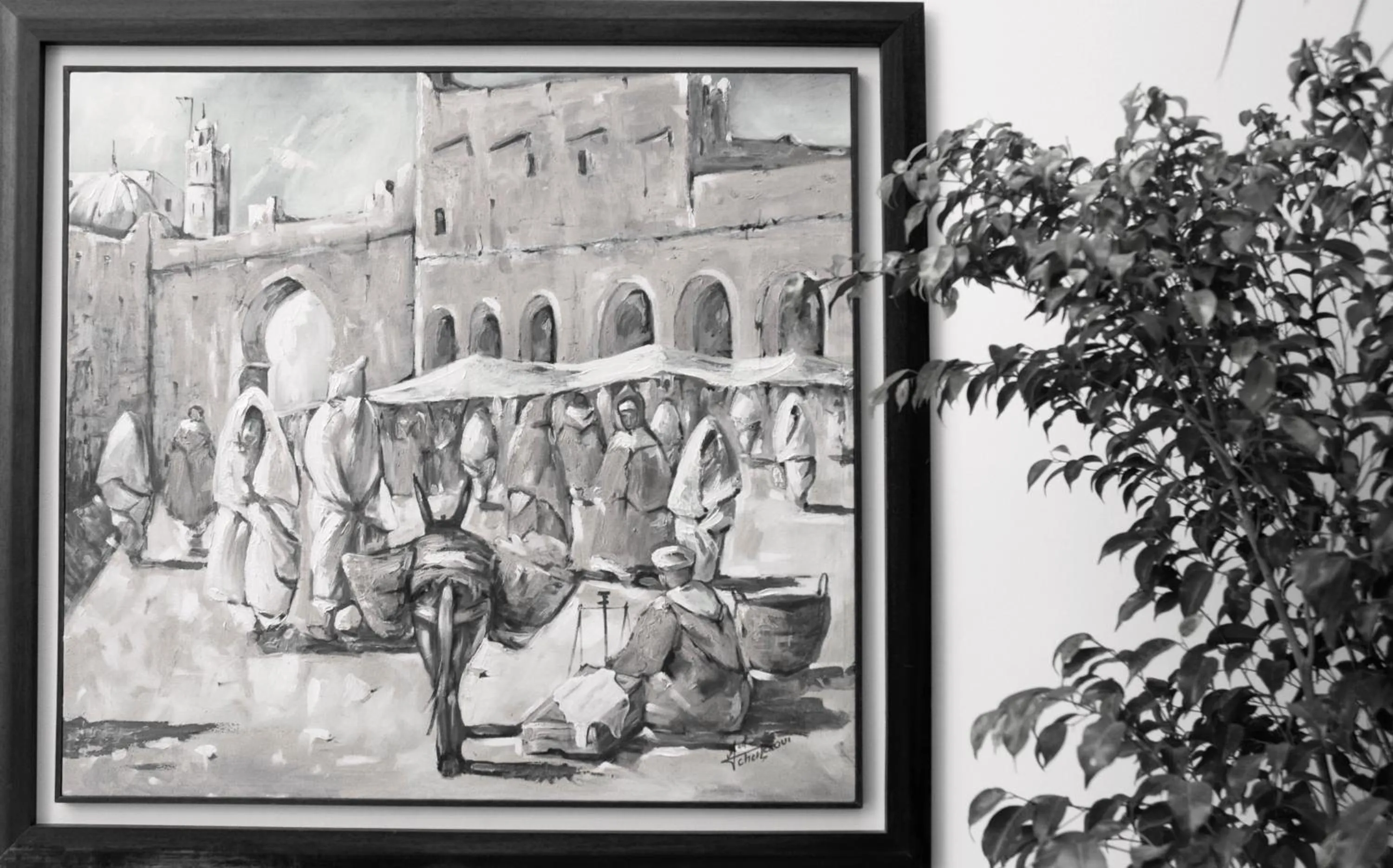 Decorative detail in Riad-Boutique Borj Dhab Fez