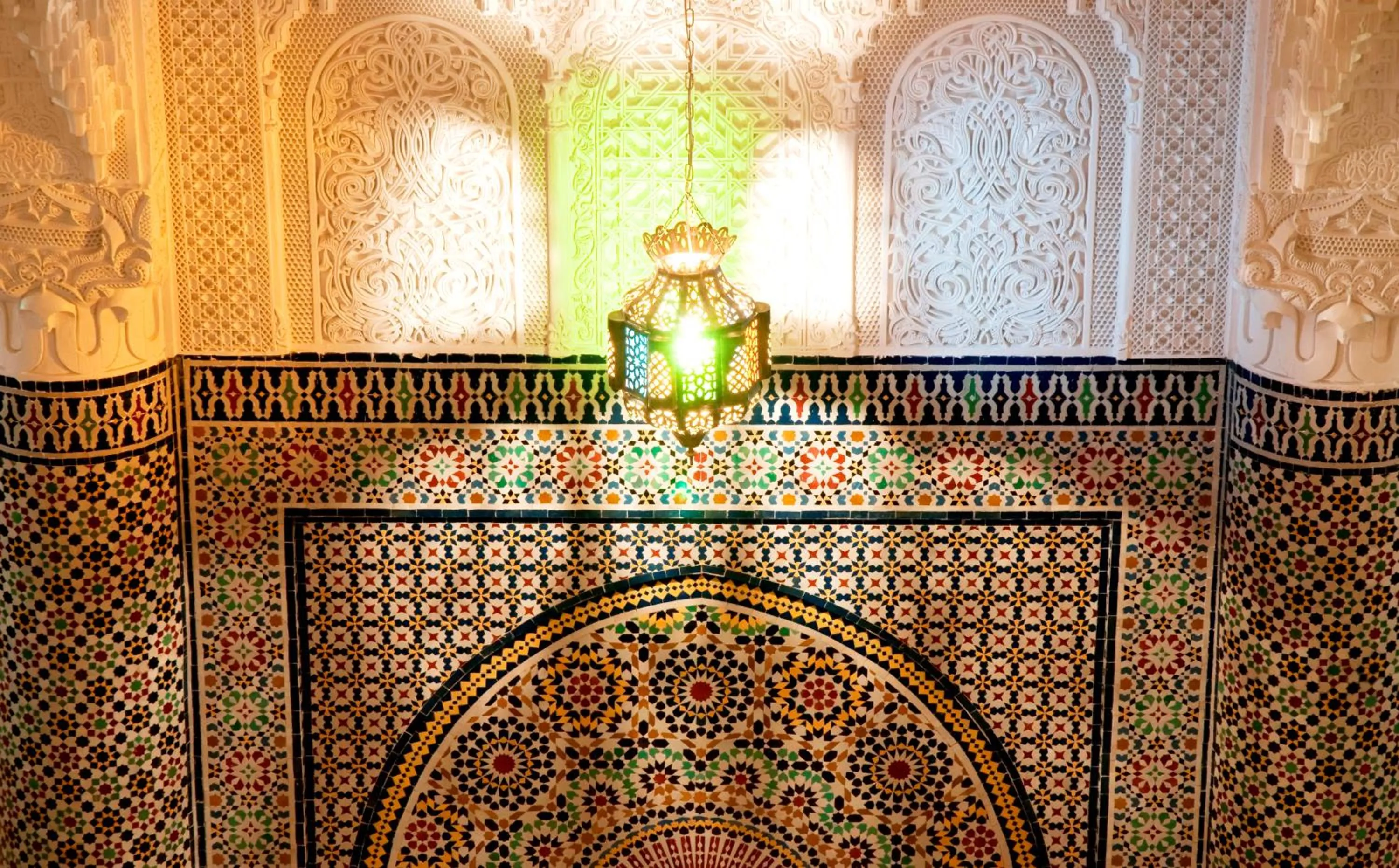 Decorative detail in Riad-Boutique Borj Dhab Fez
