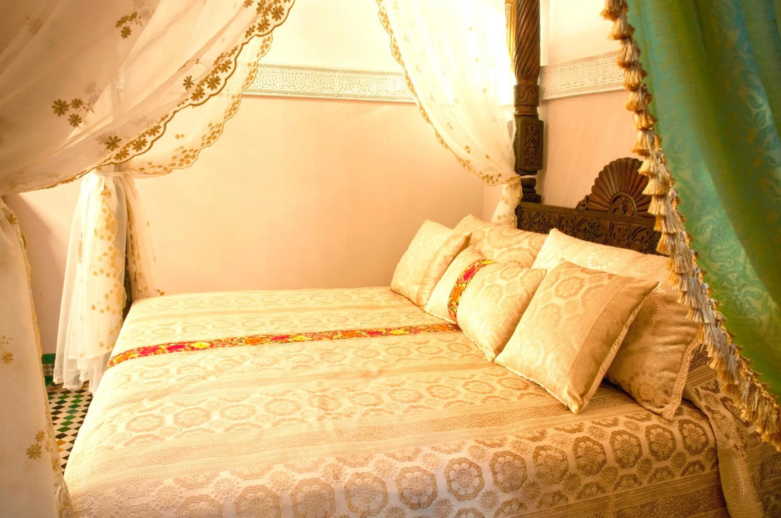 Bed in Riad-Boutique Borj Dhab Fez