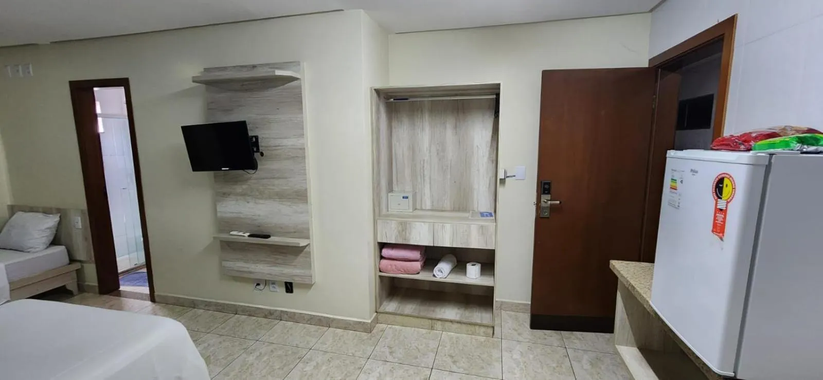 Bed in Infinity Hotel