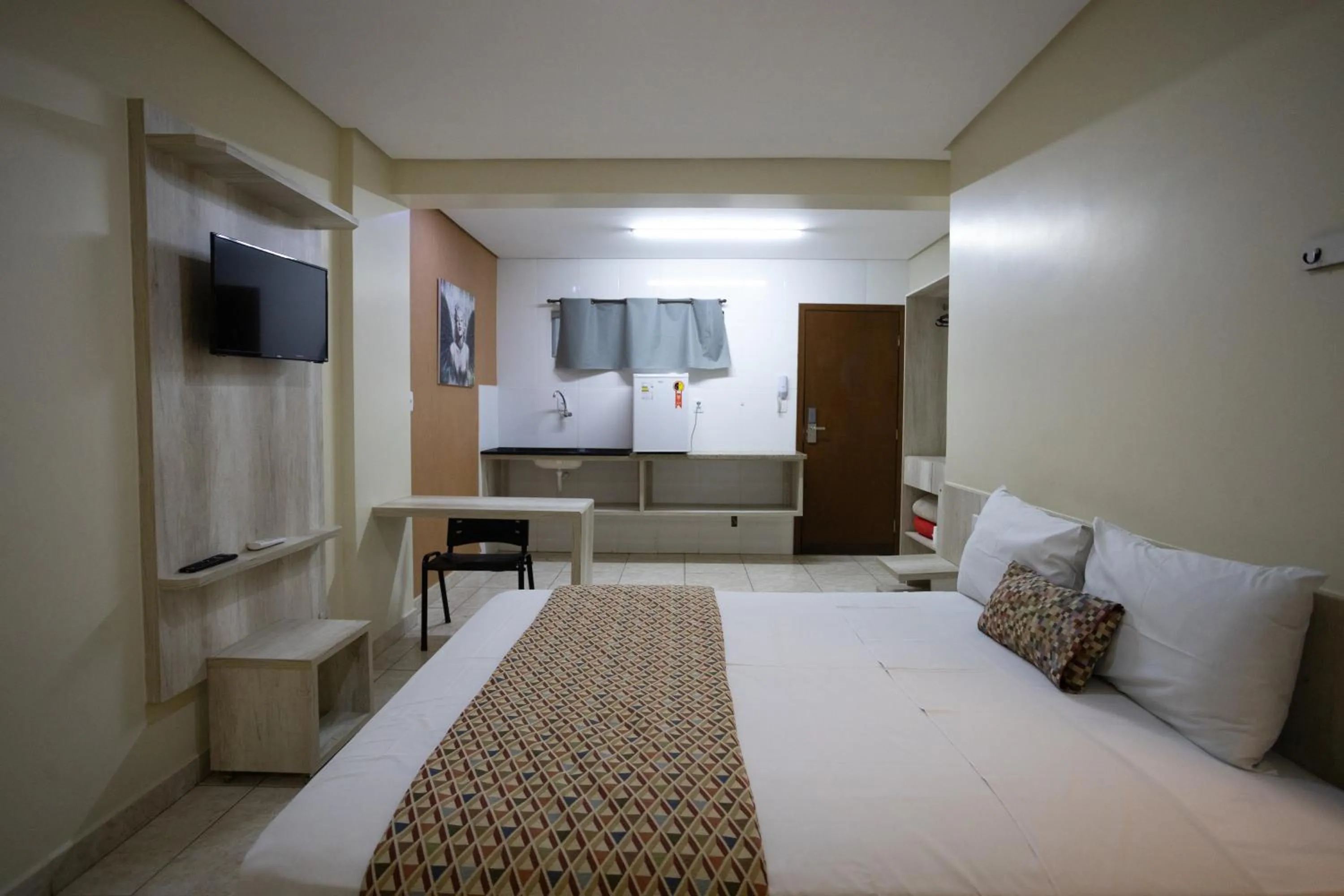 Bed in Infinity Hotel