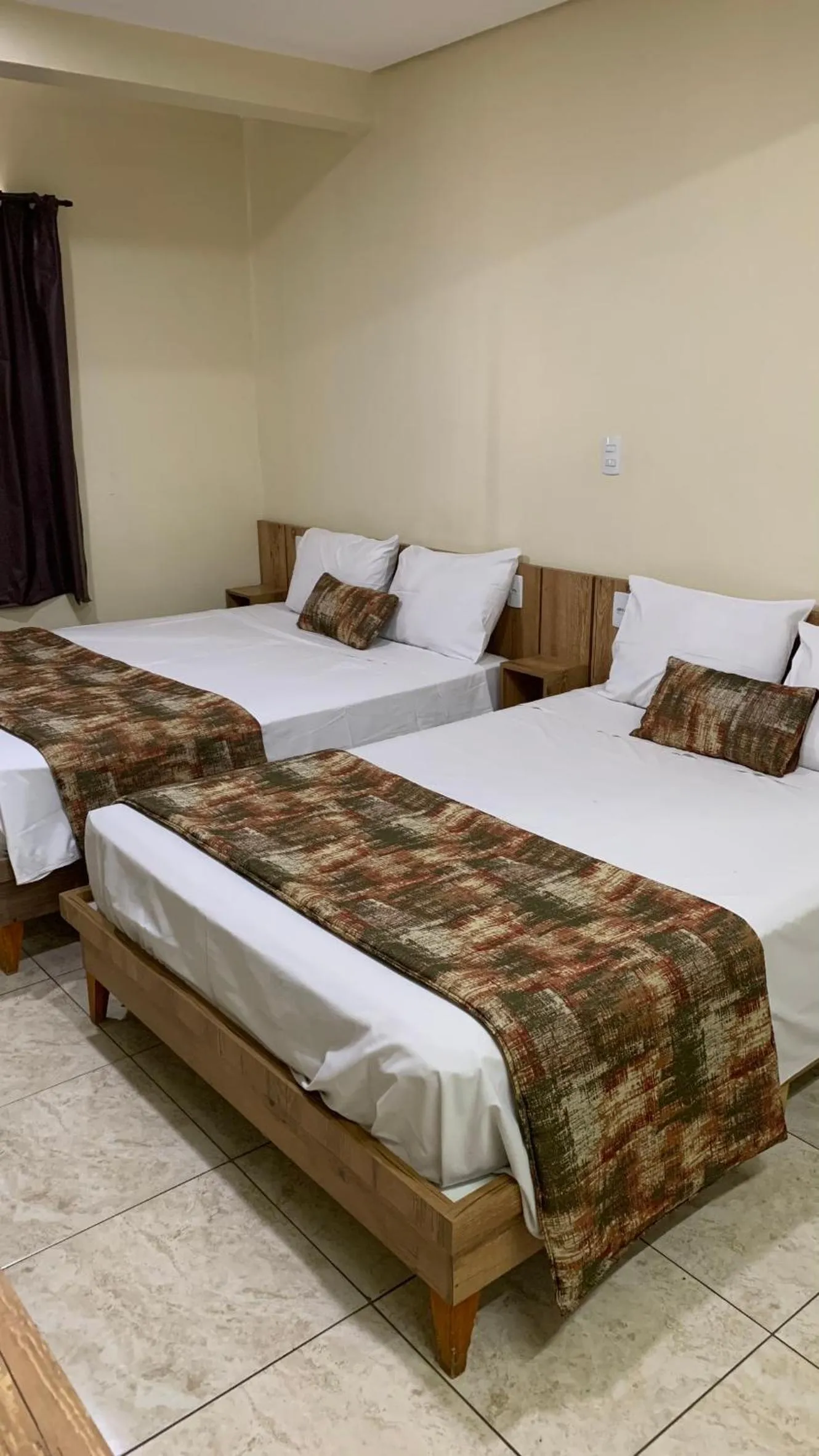 Bed in Infinity Hotel