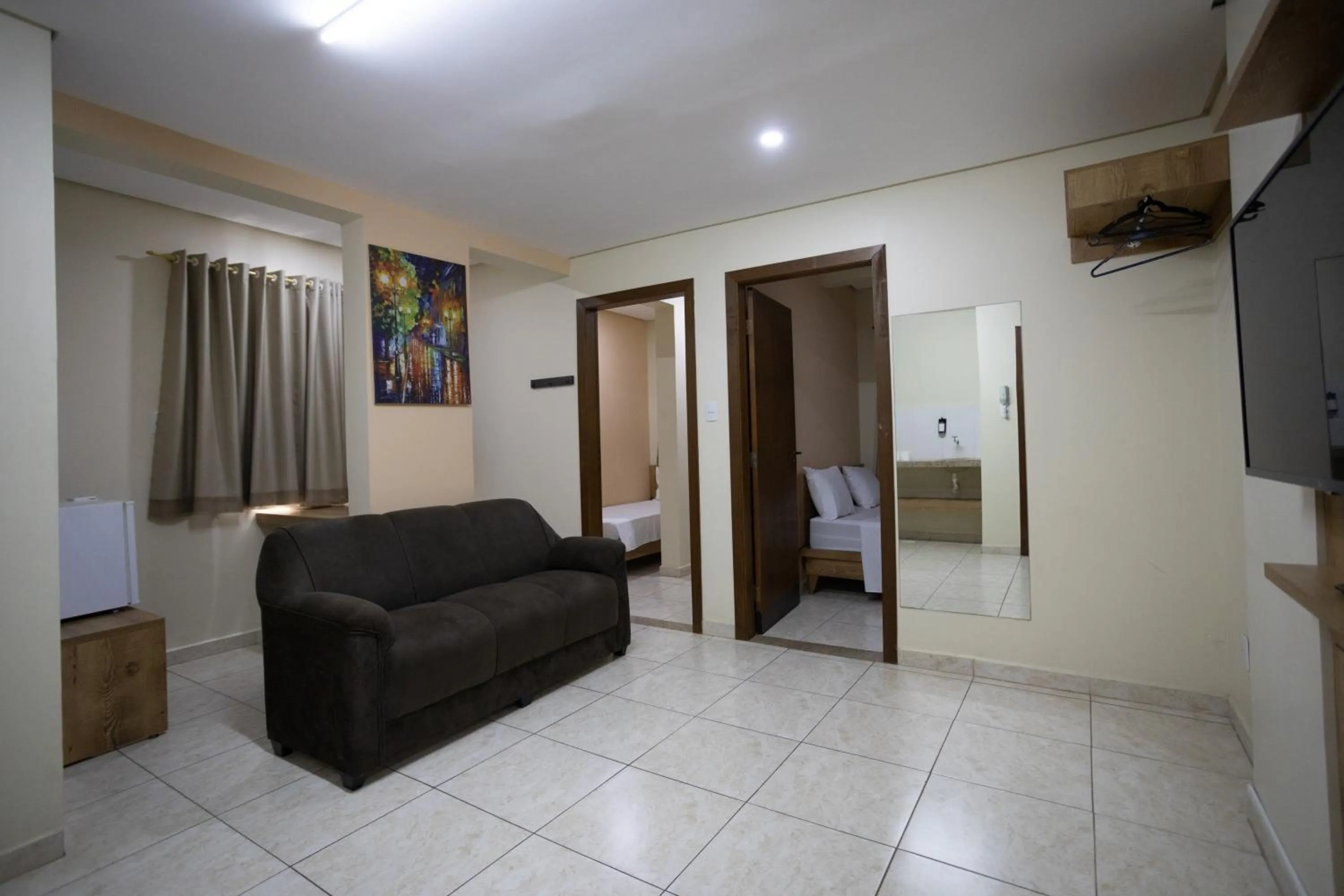 Bed in Infinity Hotel