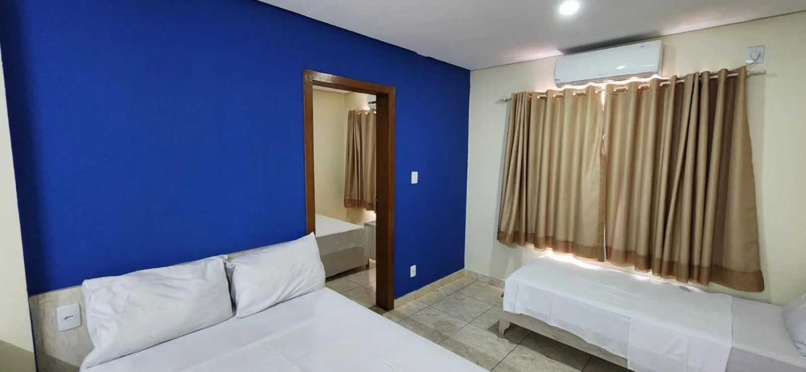 Bed in Infinity Hotel