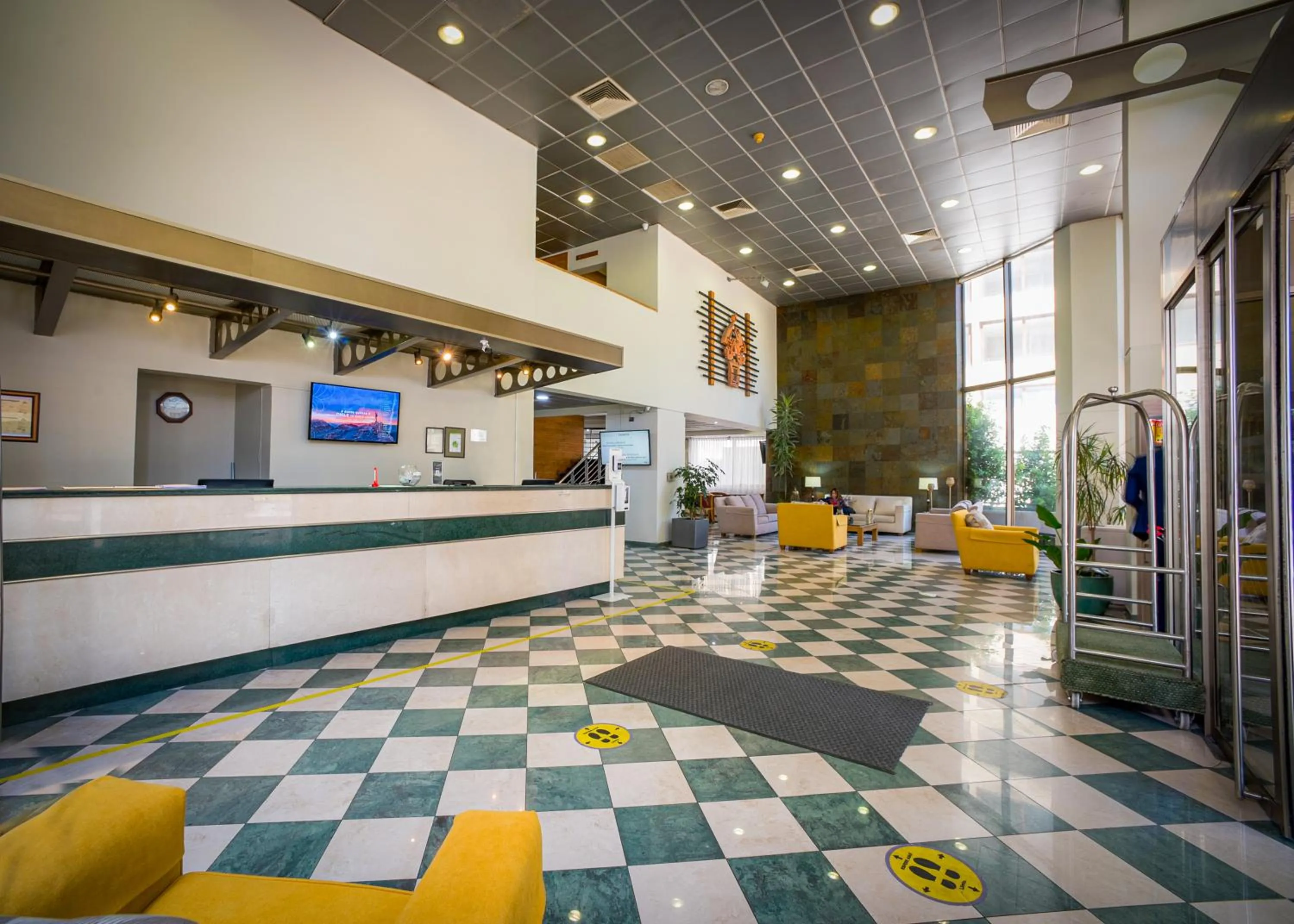 Lobby or reception in Hotel Diego de Almagro Concepción