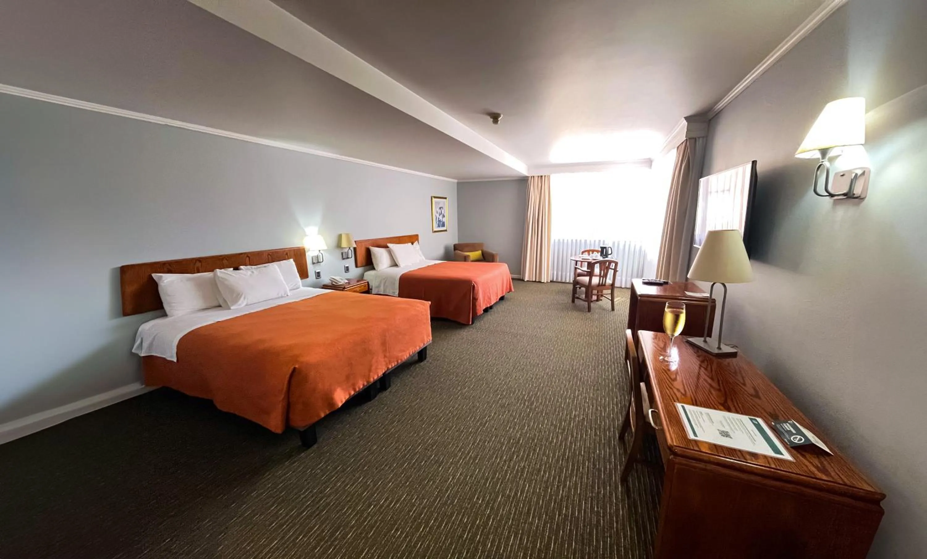 Bed in Hotel Diego de Almagro Concepción