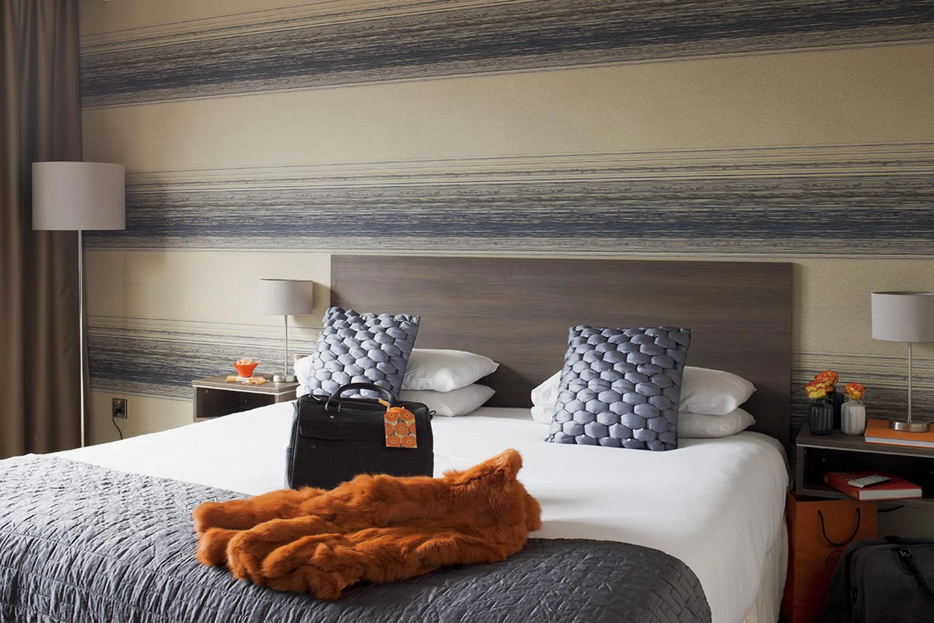 Bed in Brandon House Hotel