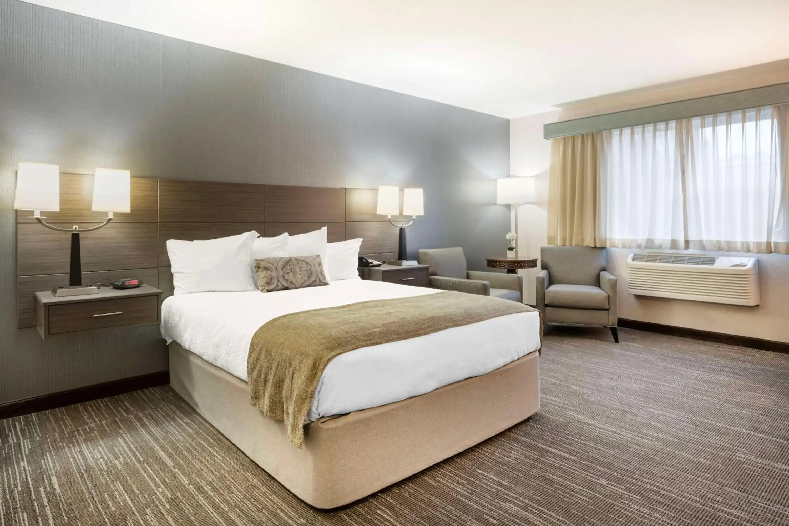 Queen Room with Bath Tub - Mobility Accessible/Non-Smoking in Best Western Plus City Center Queen Room with Bath Tub - Mobility Accessible/Non-Smoking in Best Western Plus City Center