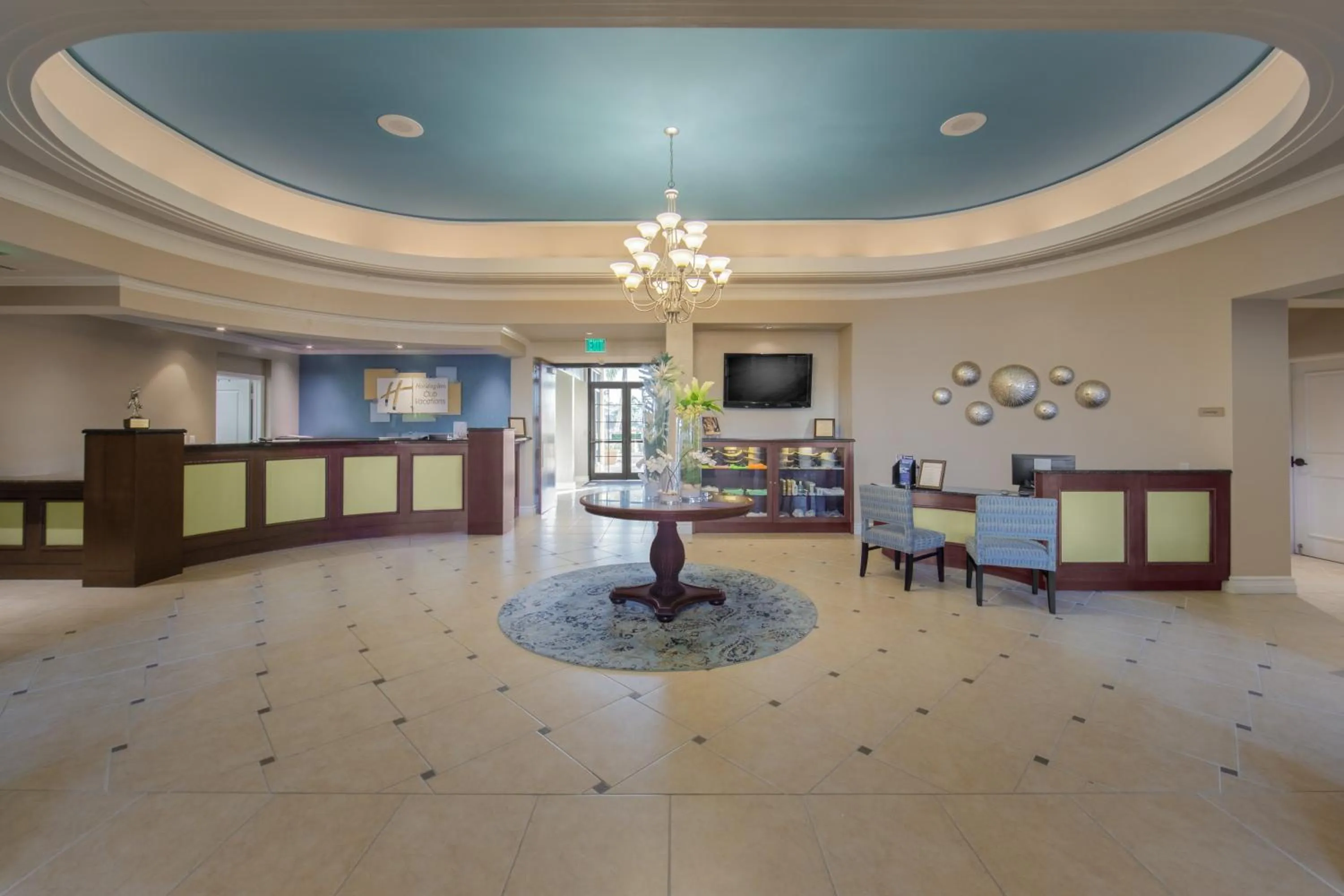 Lobby or reception in Holiday Inn Club Vacations Sunset Cove Resort