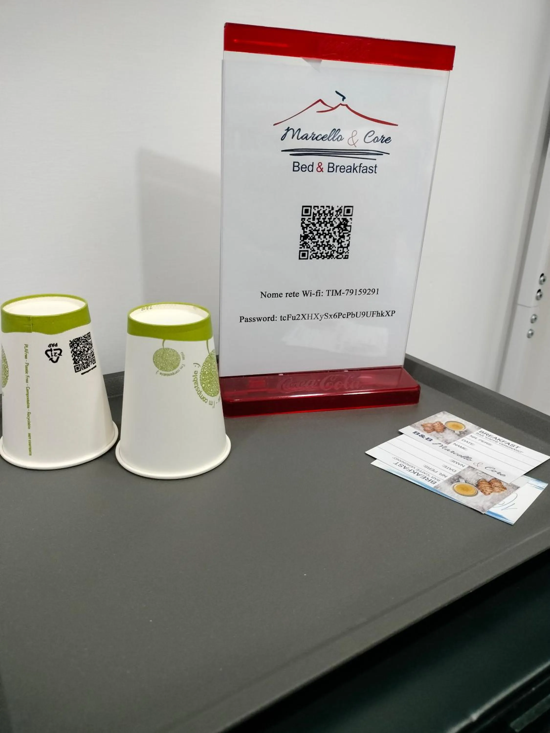 Property logo or sign in B&B Marcello&Core