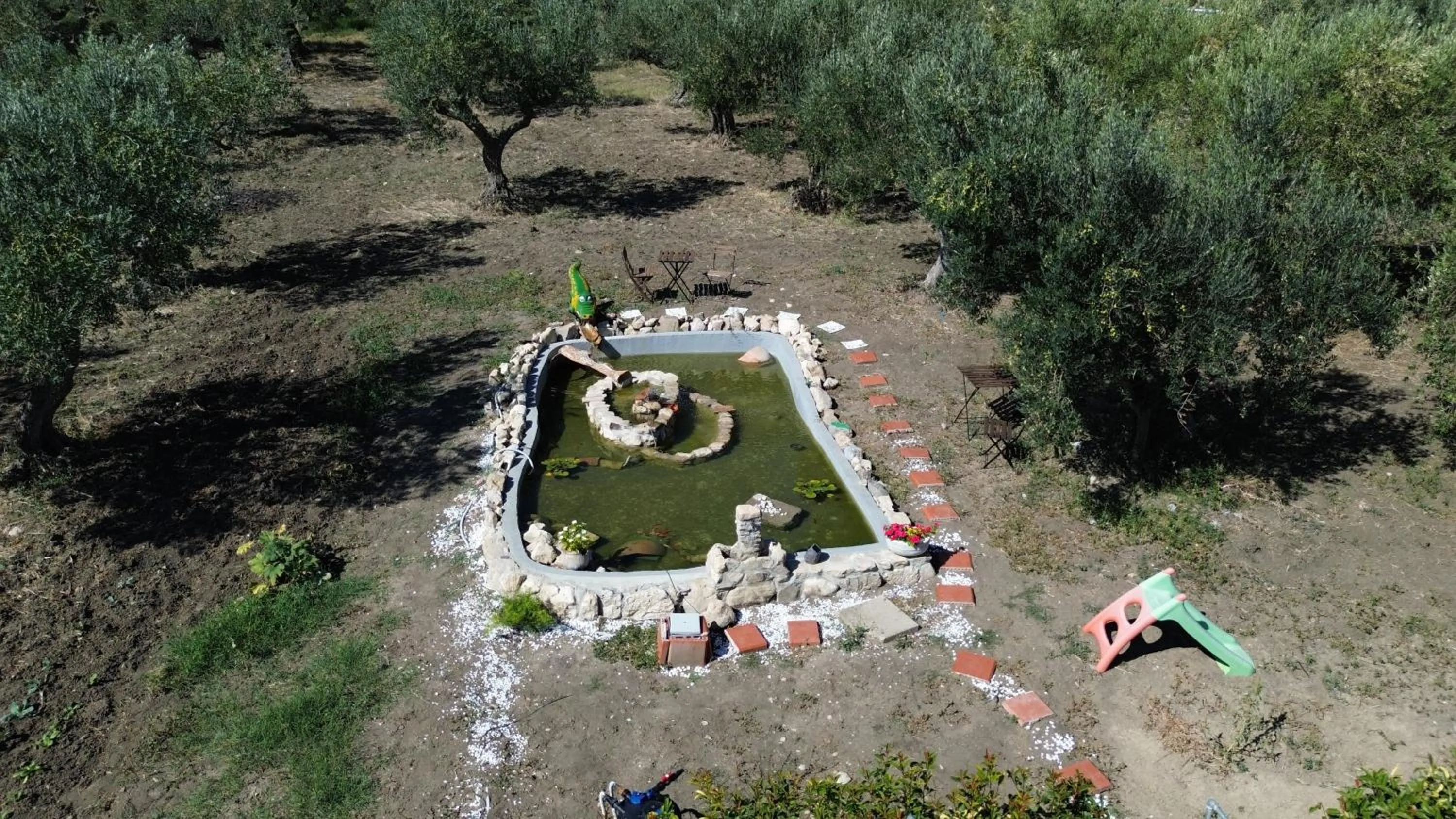 Garden in B&B Pozzo Innamorato