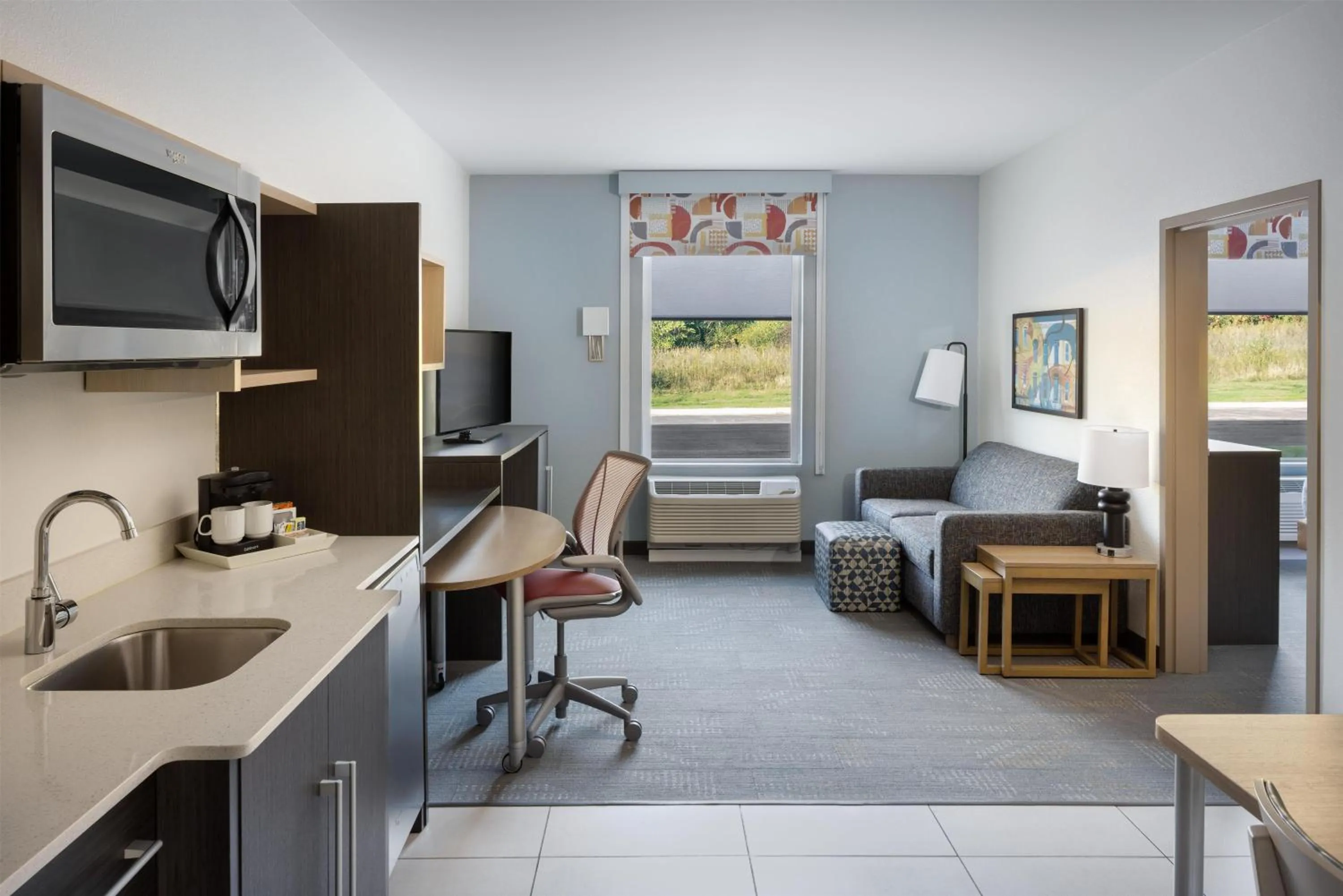 Living room in Home 2 Suites By Hilton Jackson