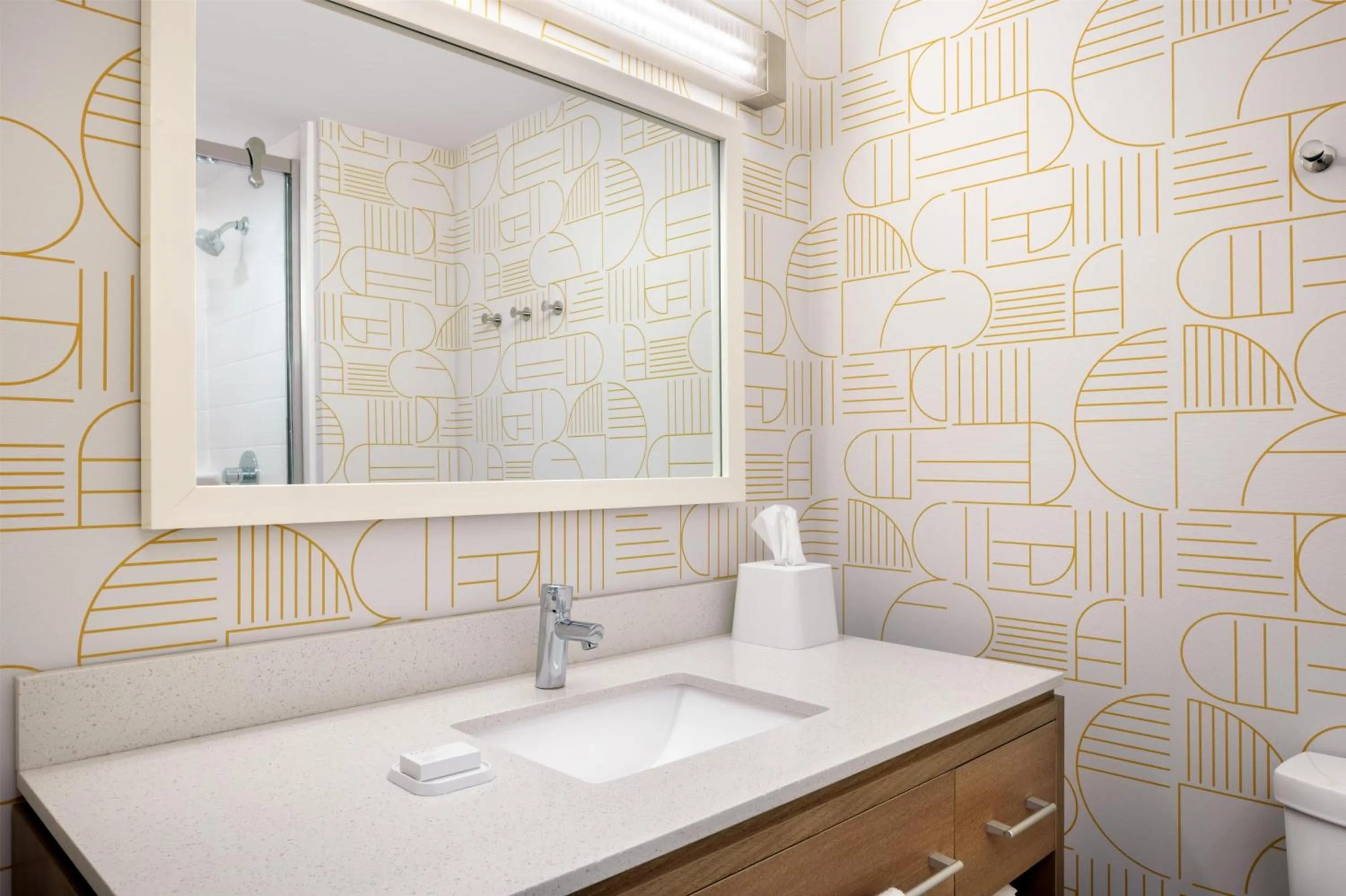 Bathroom in Home 2 Suites By Hilton Jackson