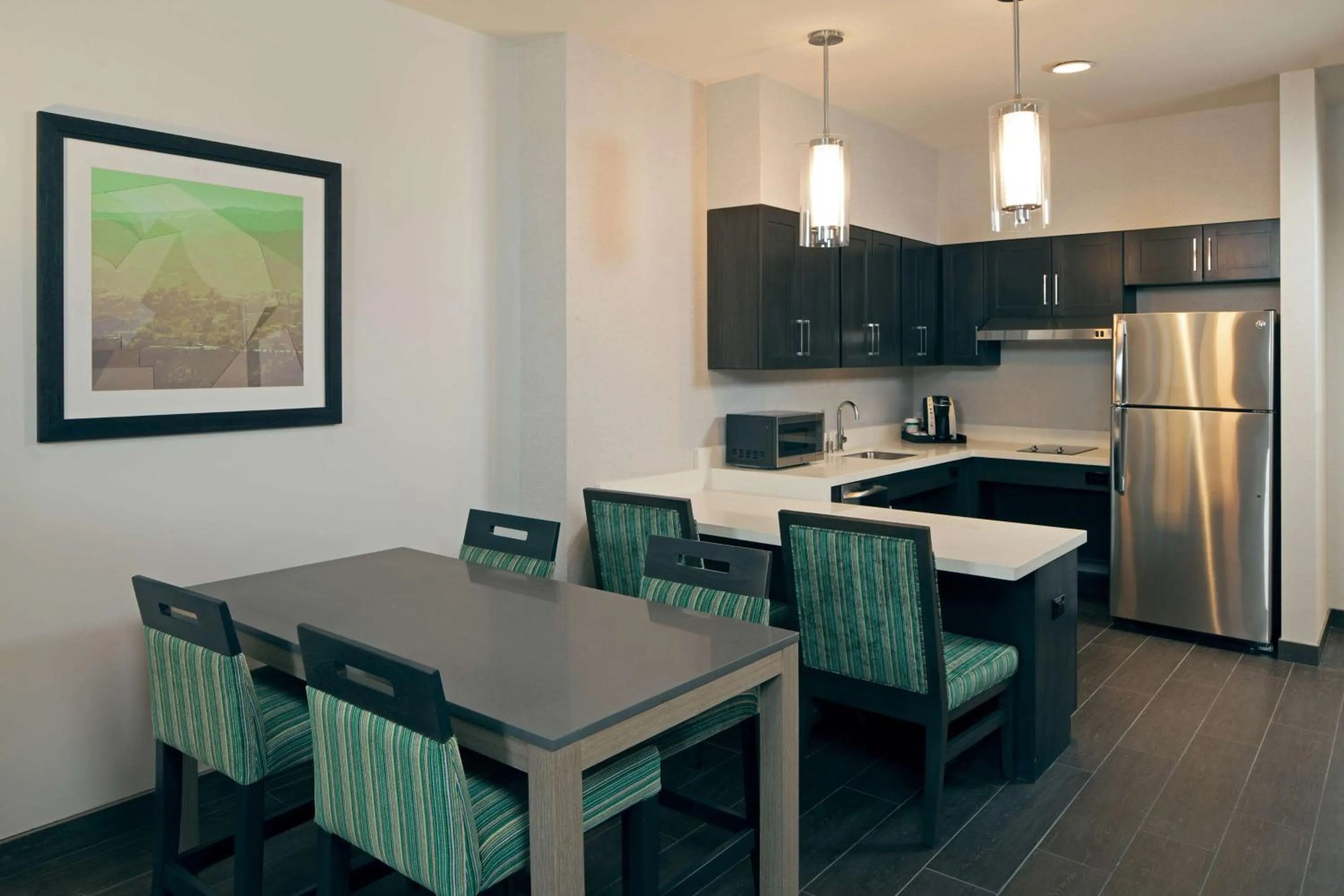 Kitchen or kitchenette in Homewood Suites By Hilton Los Angeles International Airport