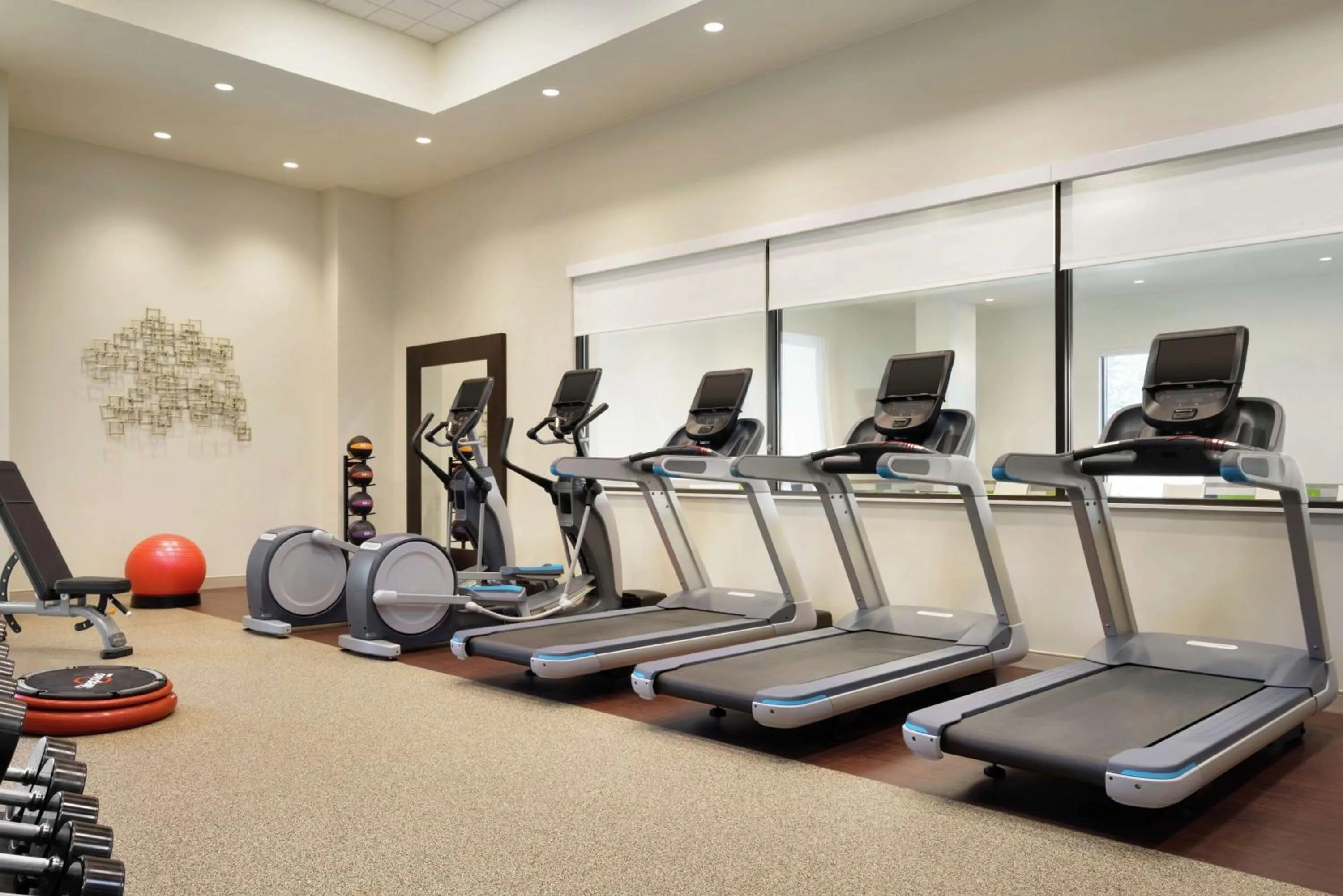 Fitness centre/facilities in Embassy Suites By Hilton Syracuse Destiny USA