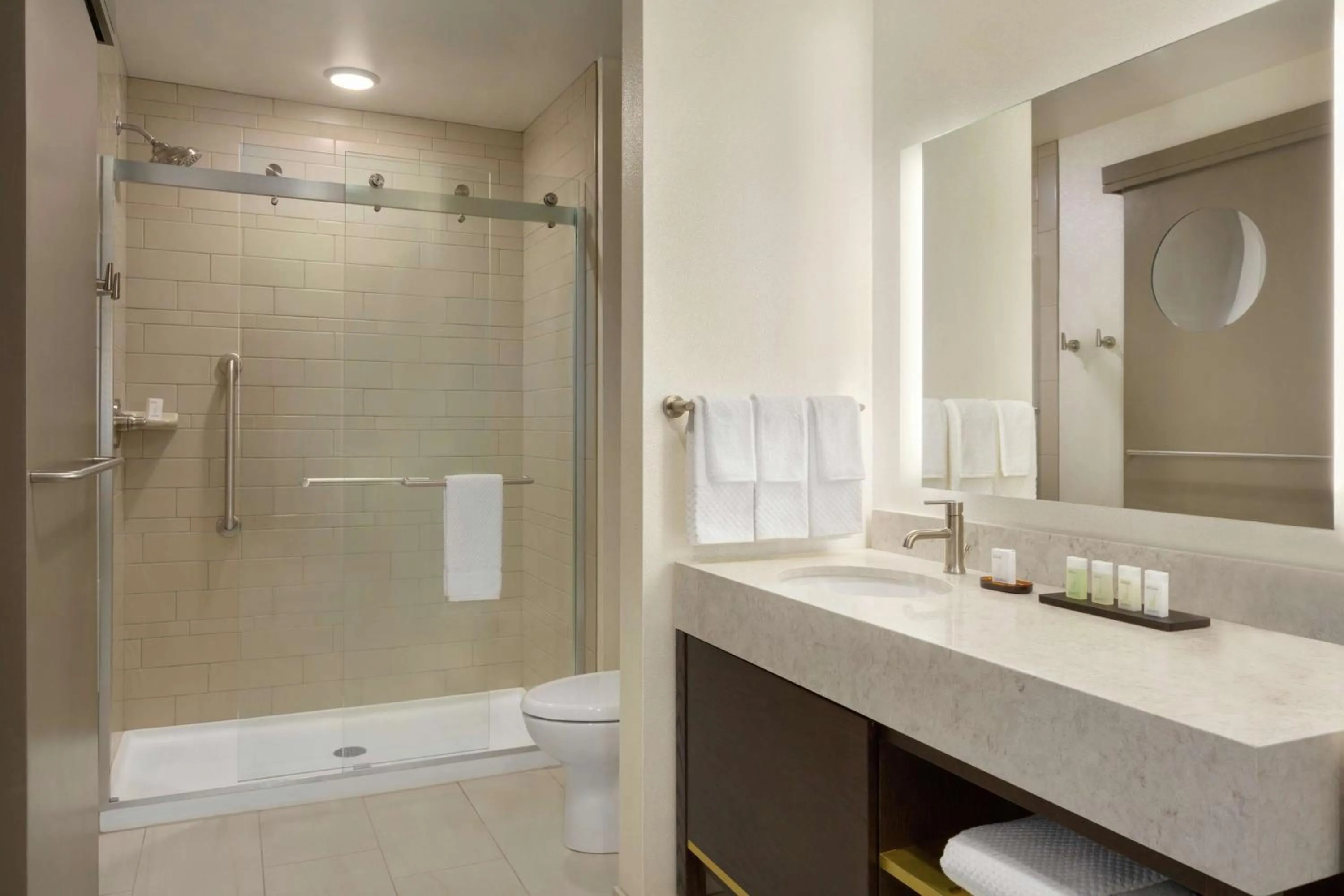 Bathroom in Embassy Suites By Hilton Syracuse Destiny USA