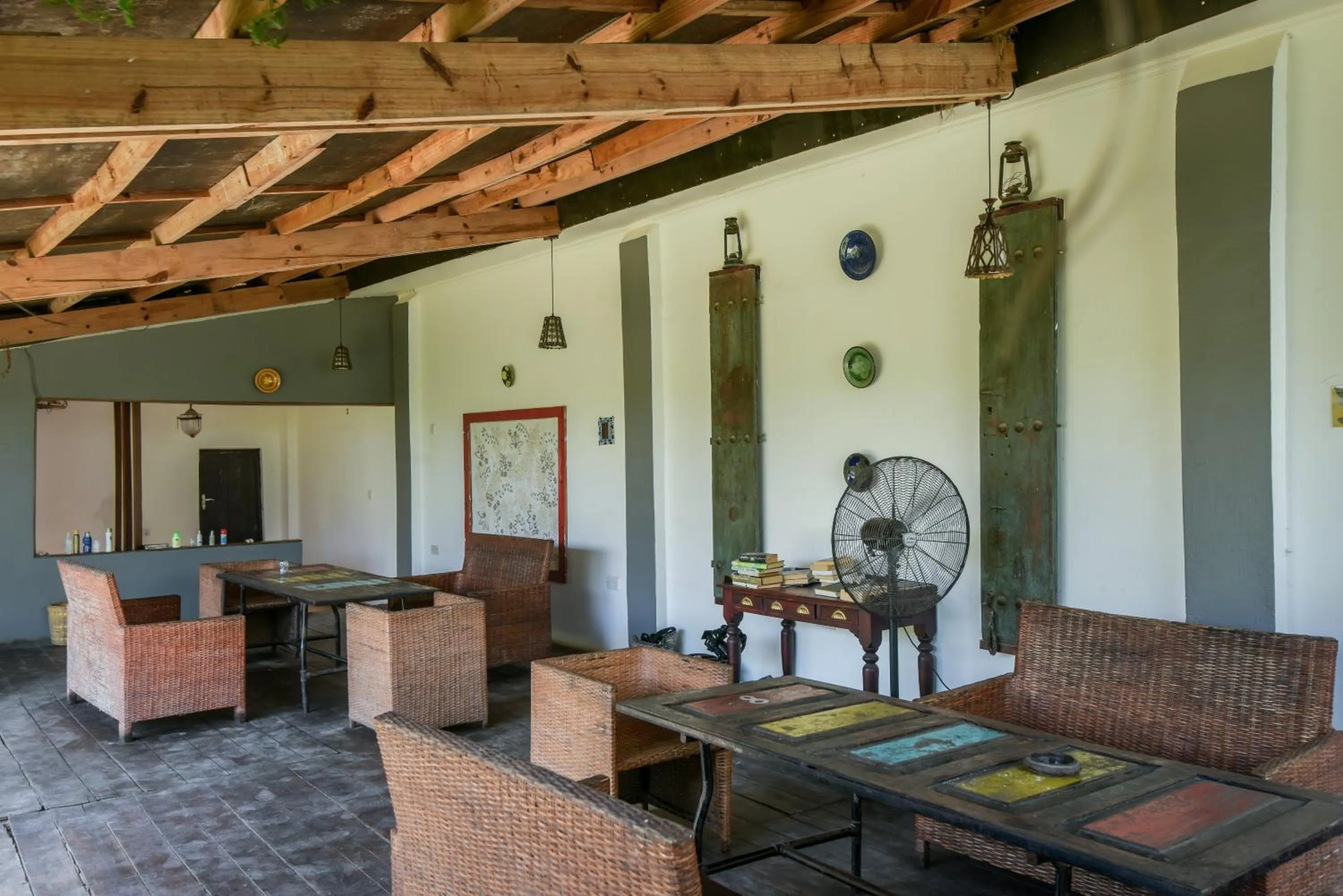 Seating area in Nungwi House