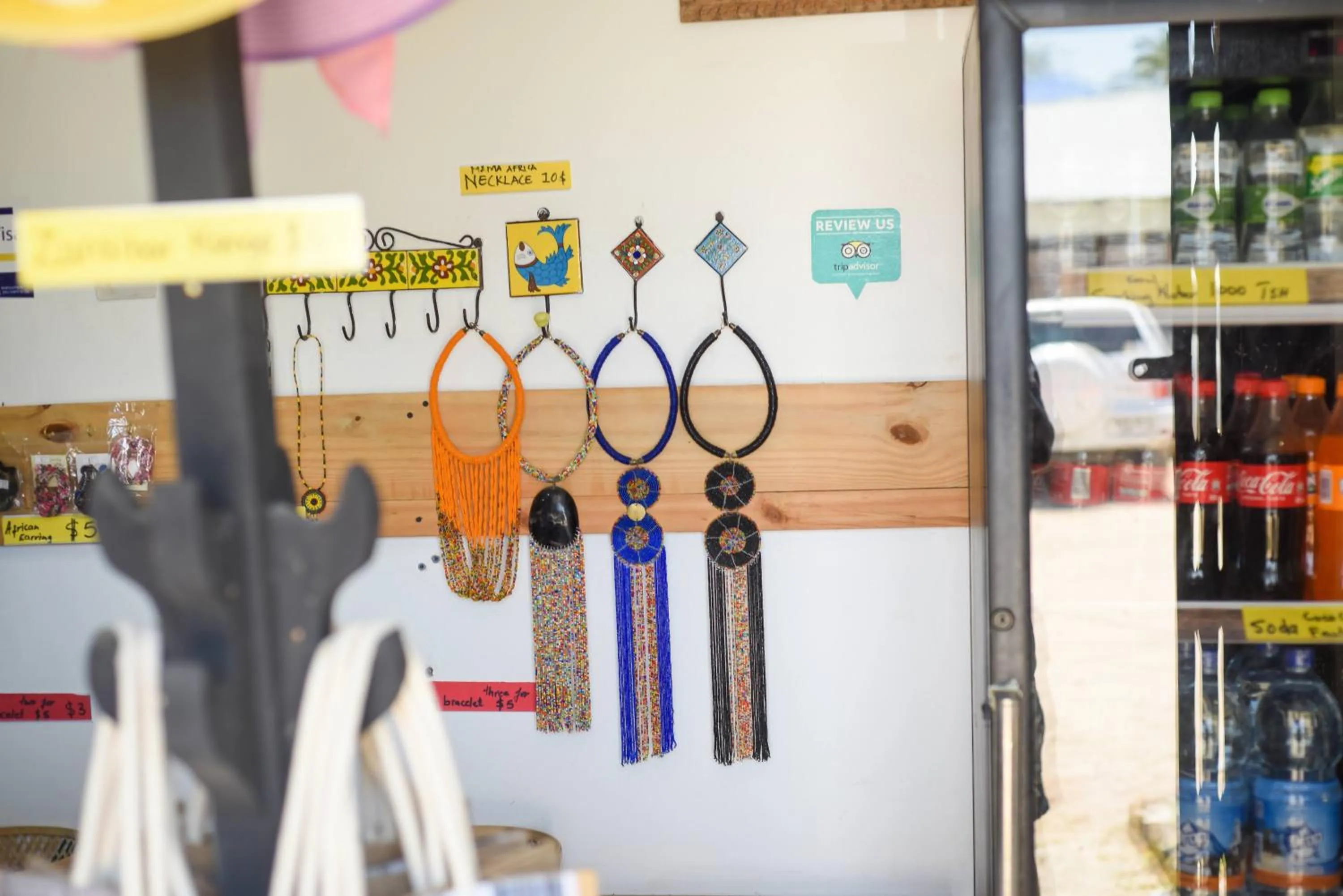 On-site shops in Nungwi House