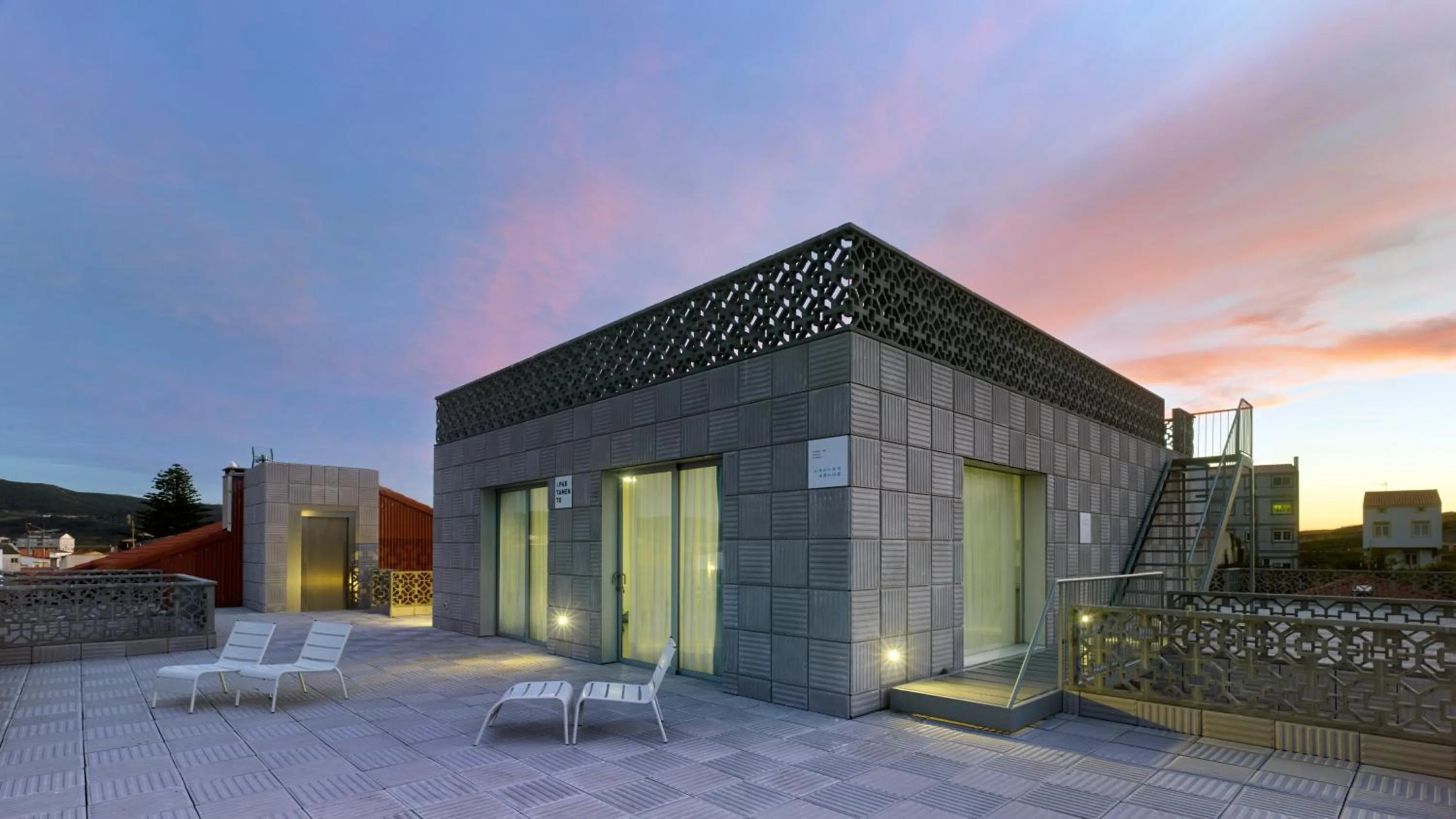 Property building in Albergue Bela Muxia