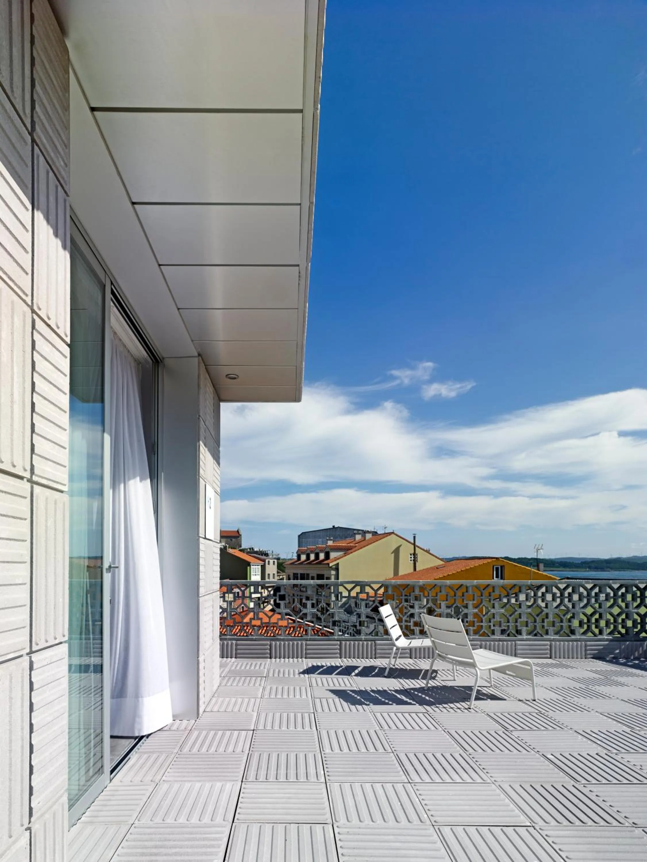 Patio in Albergue Bela Muxia