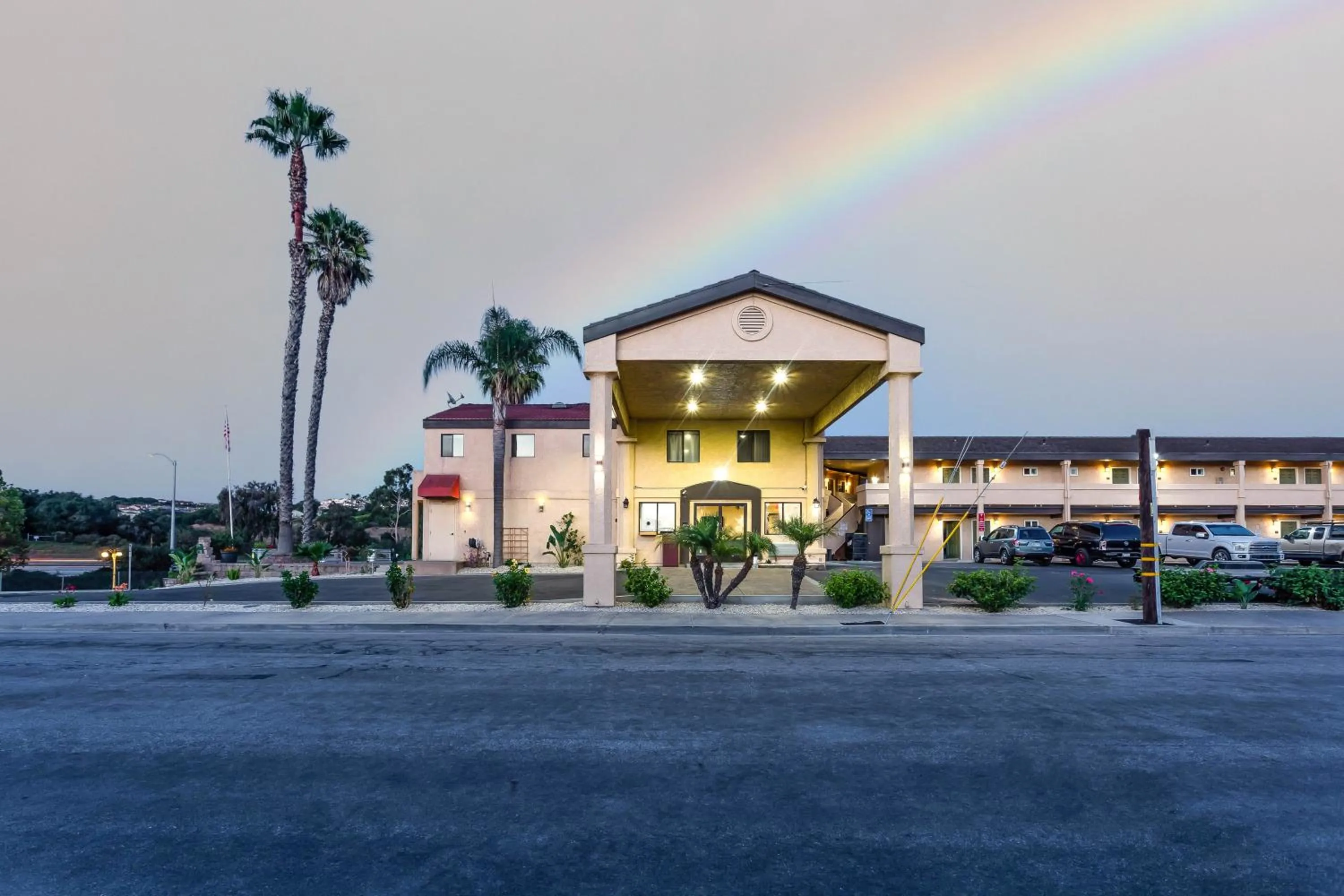 Property building in Aloha Inn