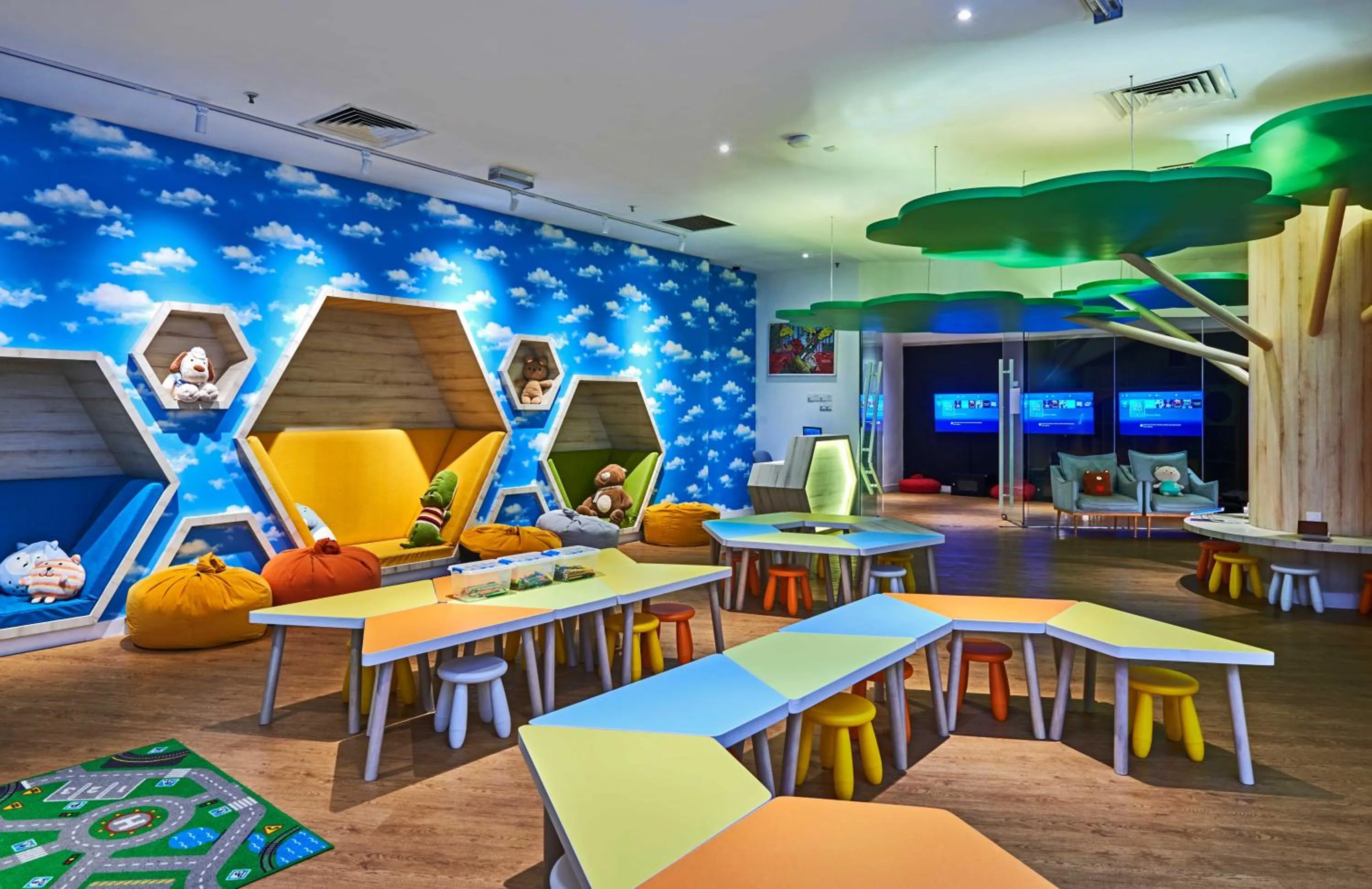 Children play ground in Swiss-Grand Beach Resort Kuantan