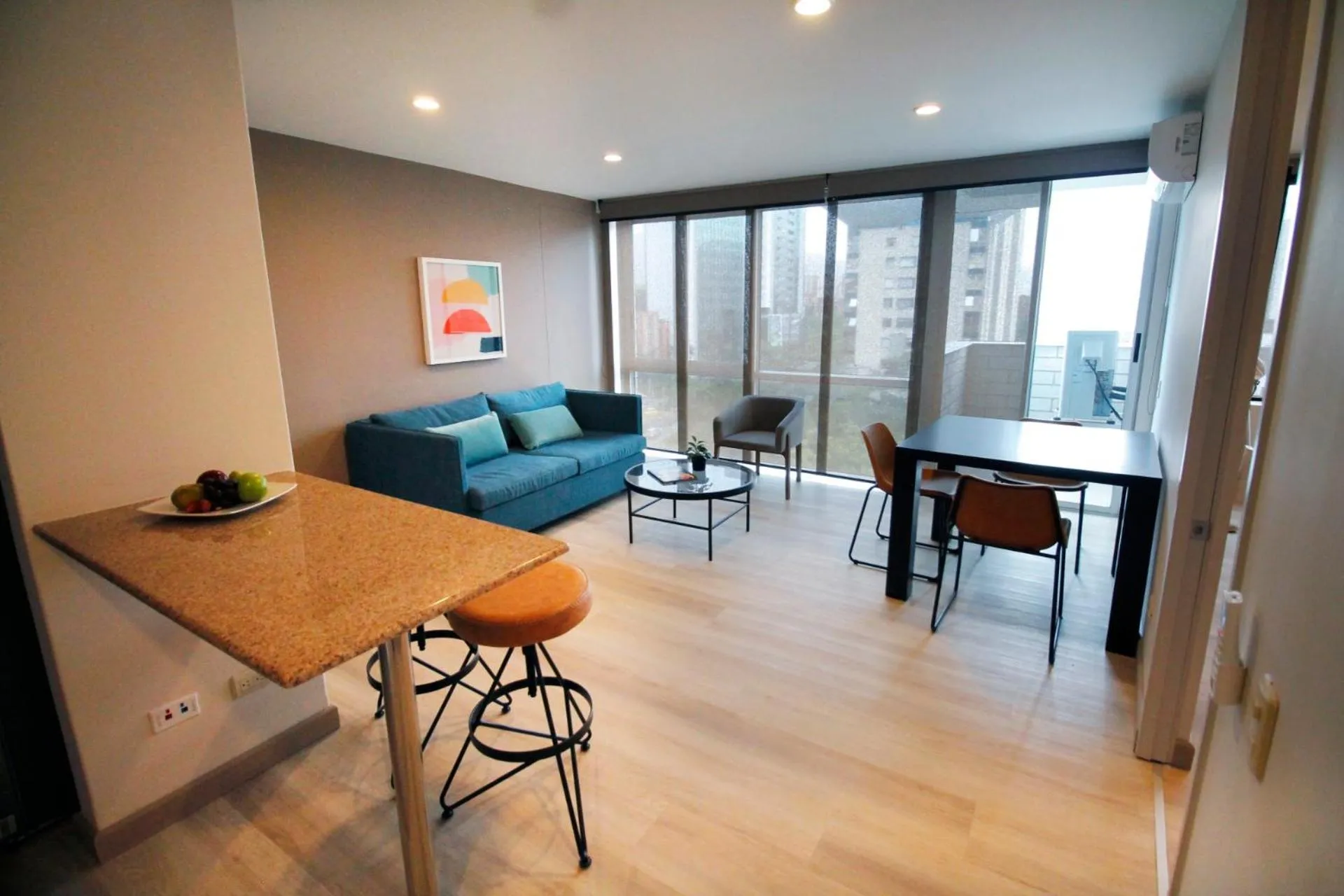 Living room in Estelar Apartamentos Medellin