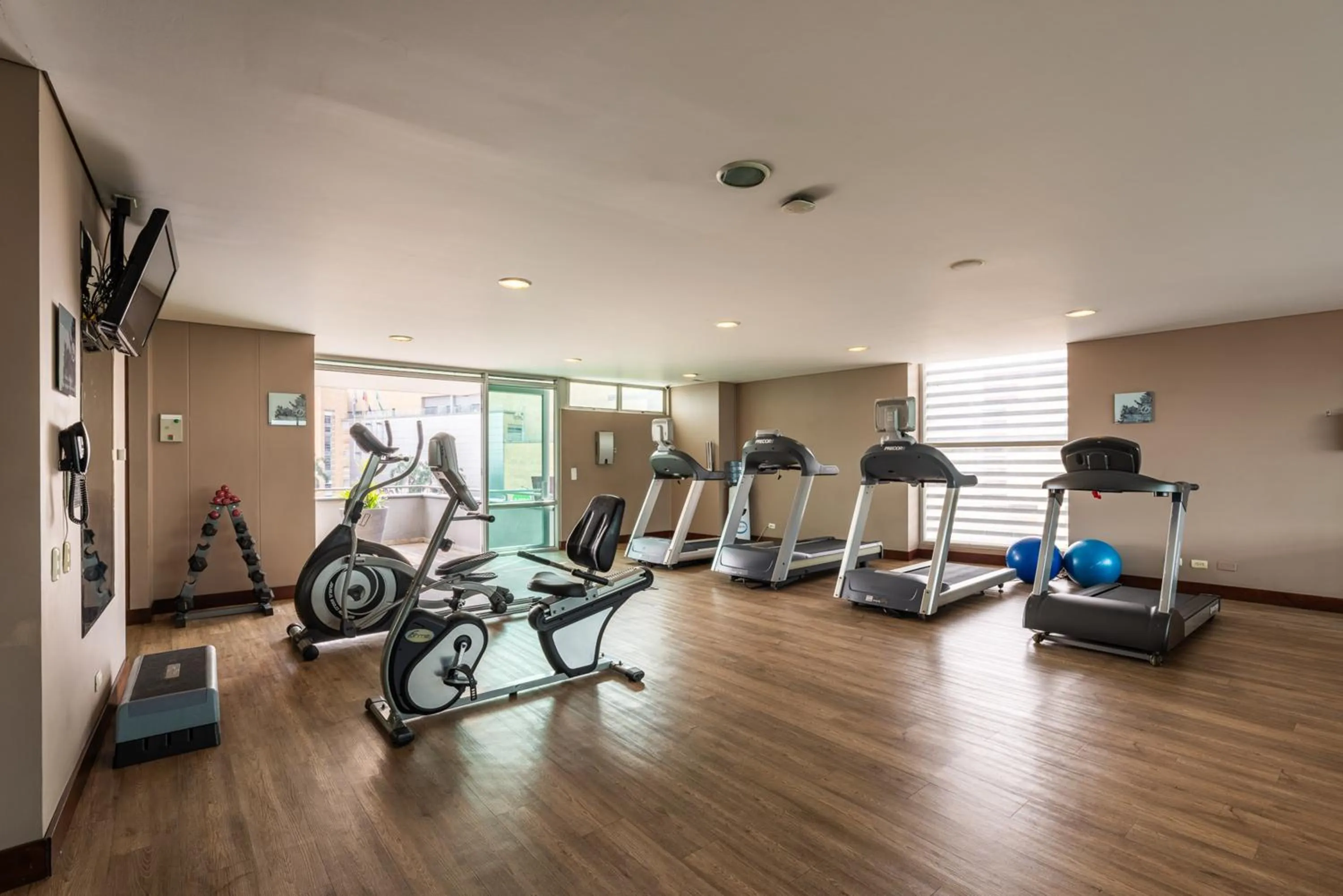 Fitness centre/facilities in Estelar Apartamentos Medellin