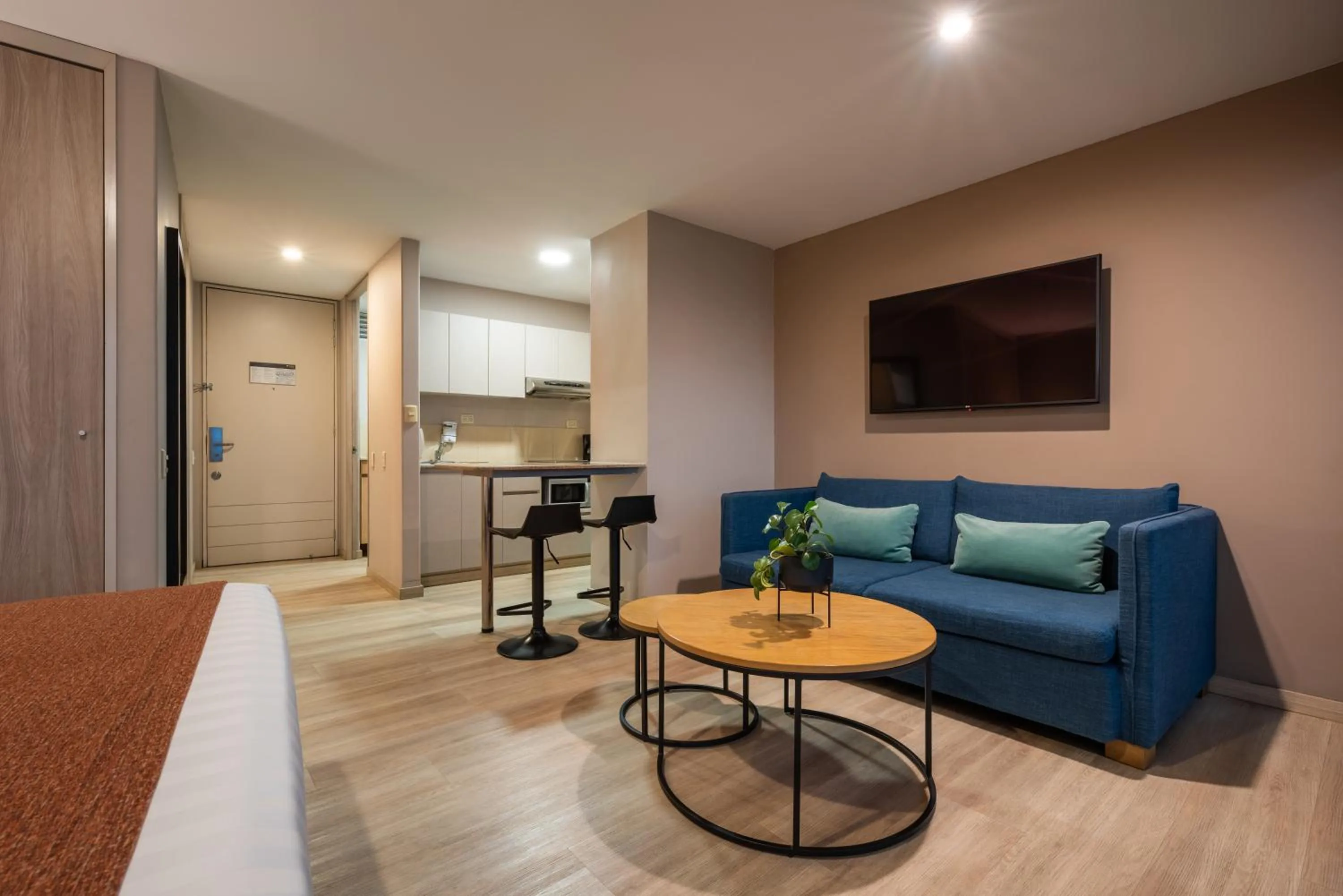 Dining area in Estelar Apartamentos Medellin